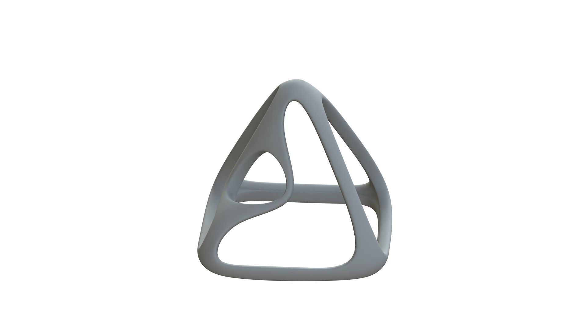 SciFi Cube Object No 57924 Low Poly Shape Low-poly 3D model_11