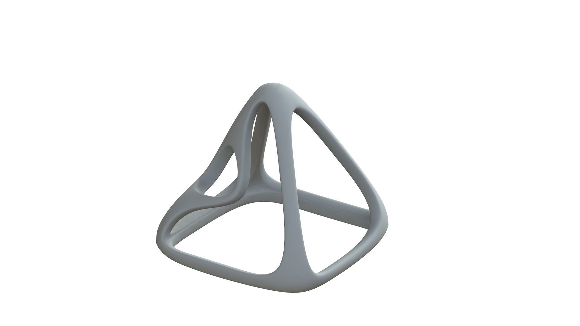 SciFi Cube Object No 57924 Low Poly Shape Low-poly 3D model_9