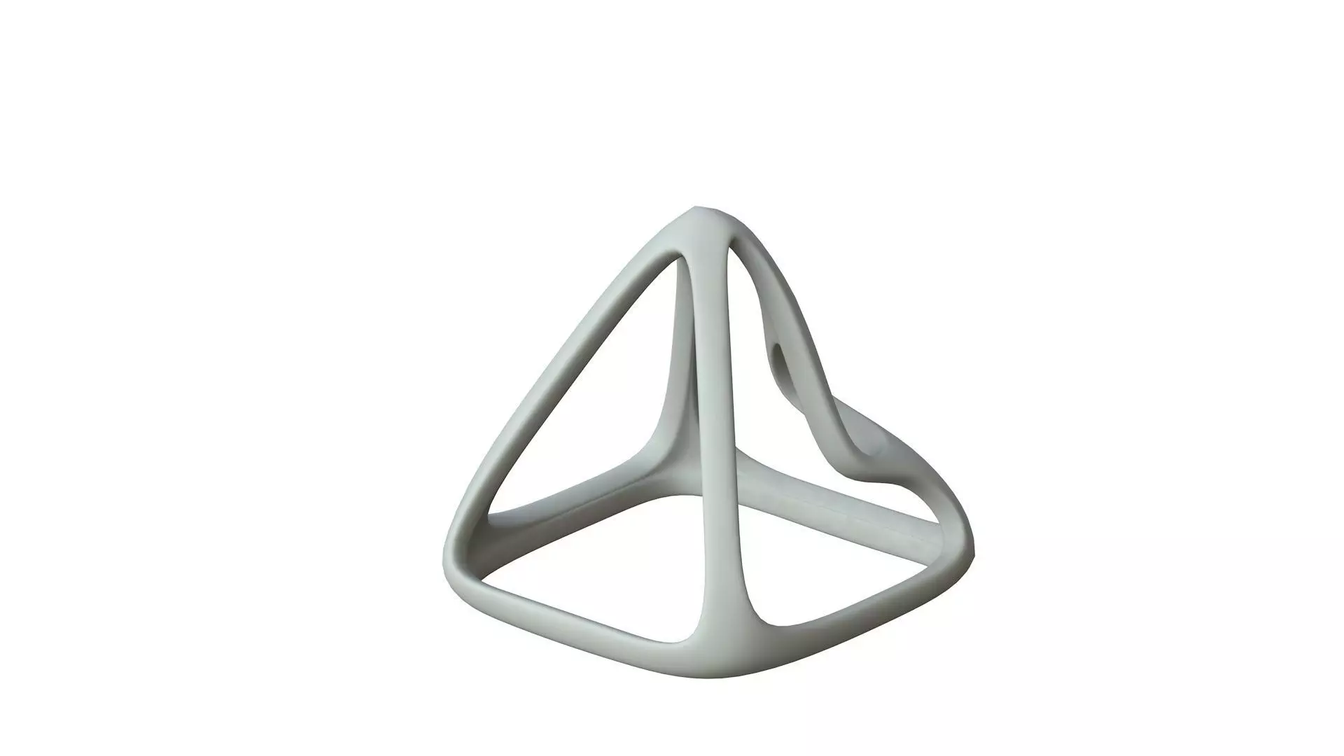 SciFi Cube Object No 57924 Low Poly Shape Low-poly 3D model_0