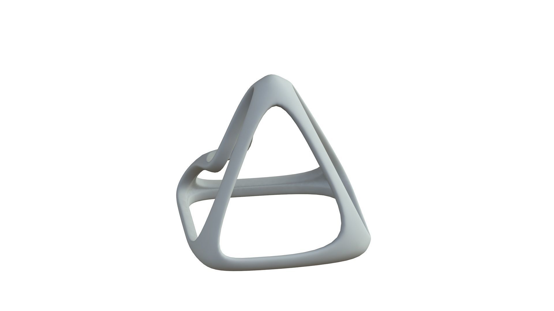 SciFi Cube Object No 57924 Low Poly Shape Low-poly 3D model_6