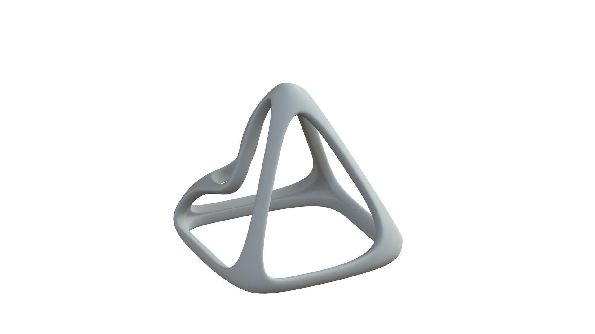 SciFi Cube Object No 57924 Low Poly Shape Low-poly 3D model_7