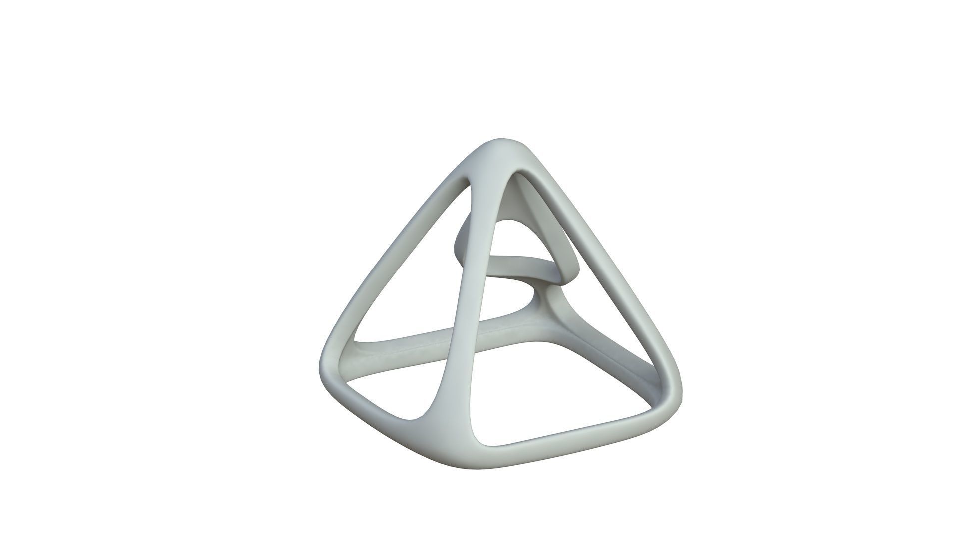 SciFi Cube Object No 57924 Low Poly Shape Low-poly 3D model_3