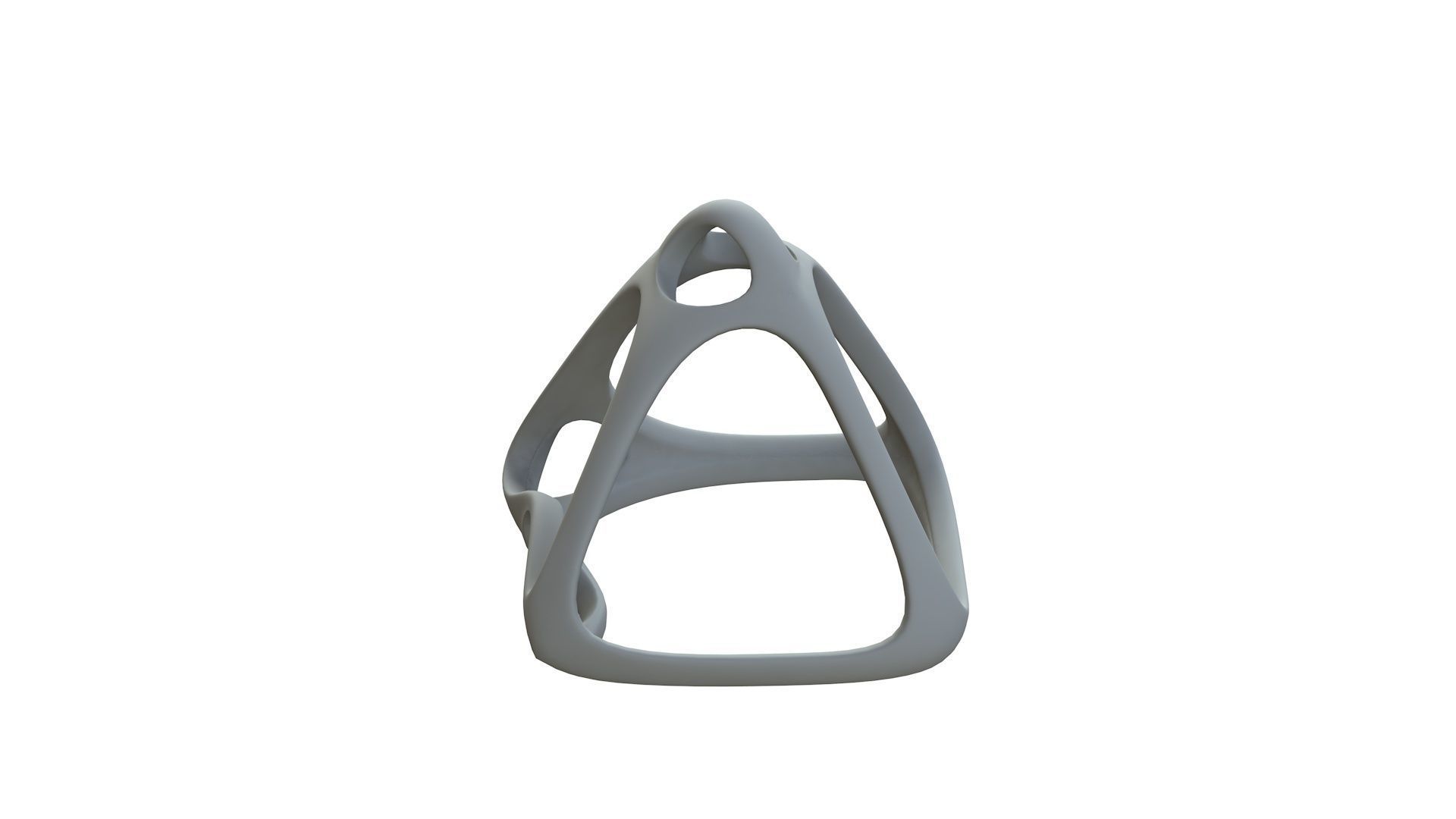 SciFi Cube Object No 57838 Low Poly Shape Low-poly 3D model_12