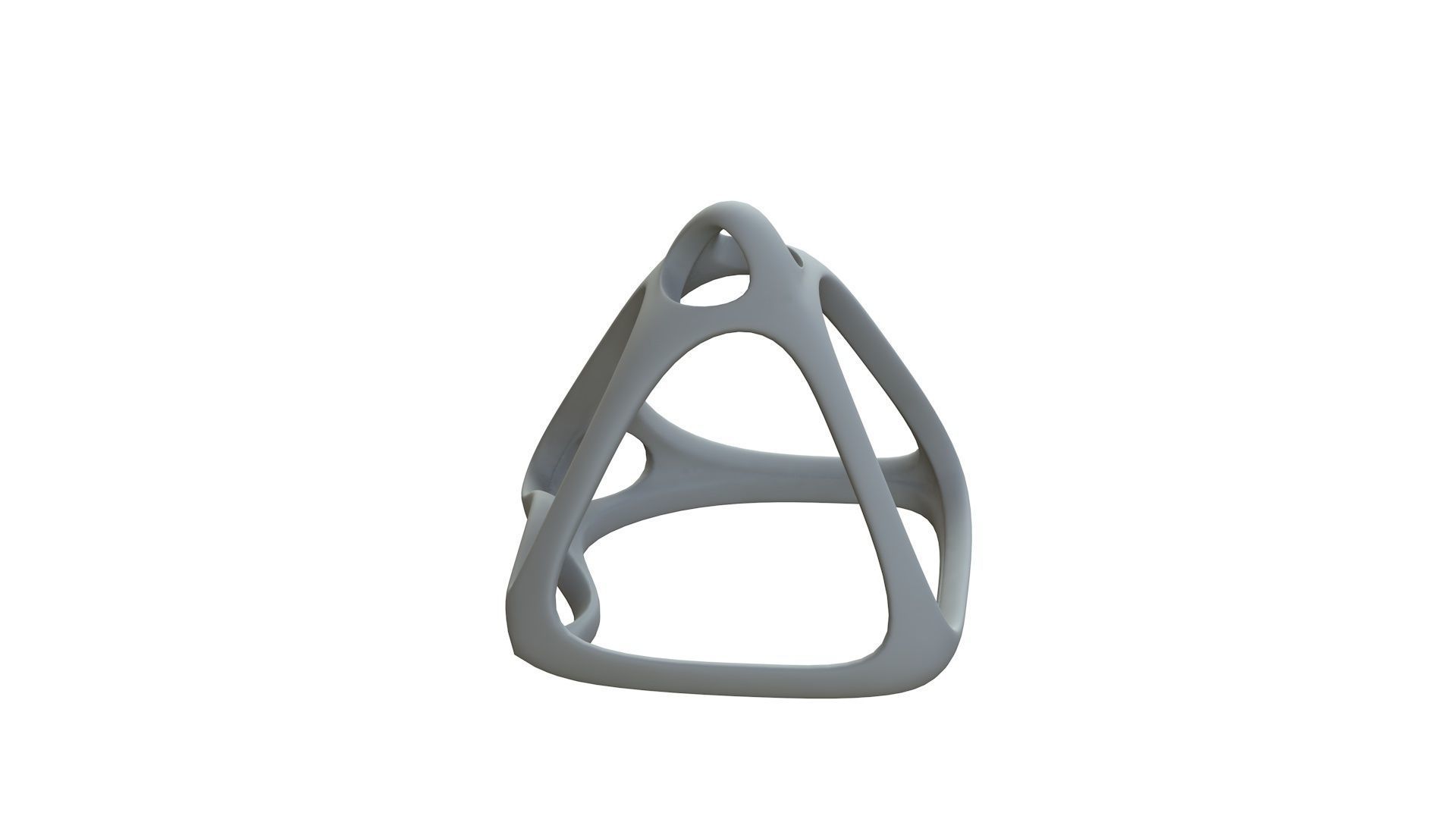 SciFi Cube Object No 57838 Low Poly Shape Low-poly 3D model_11