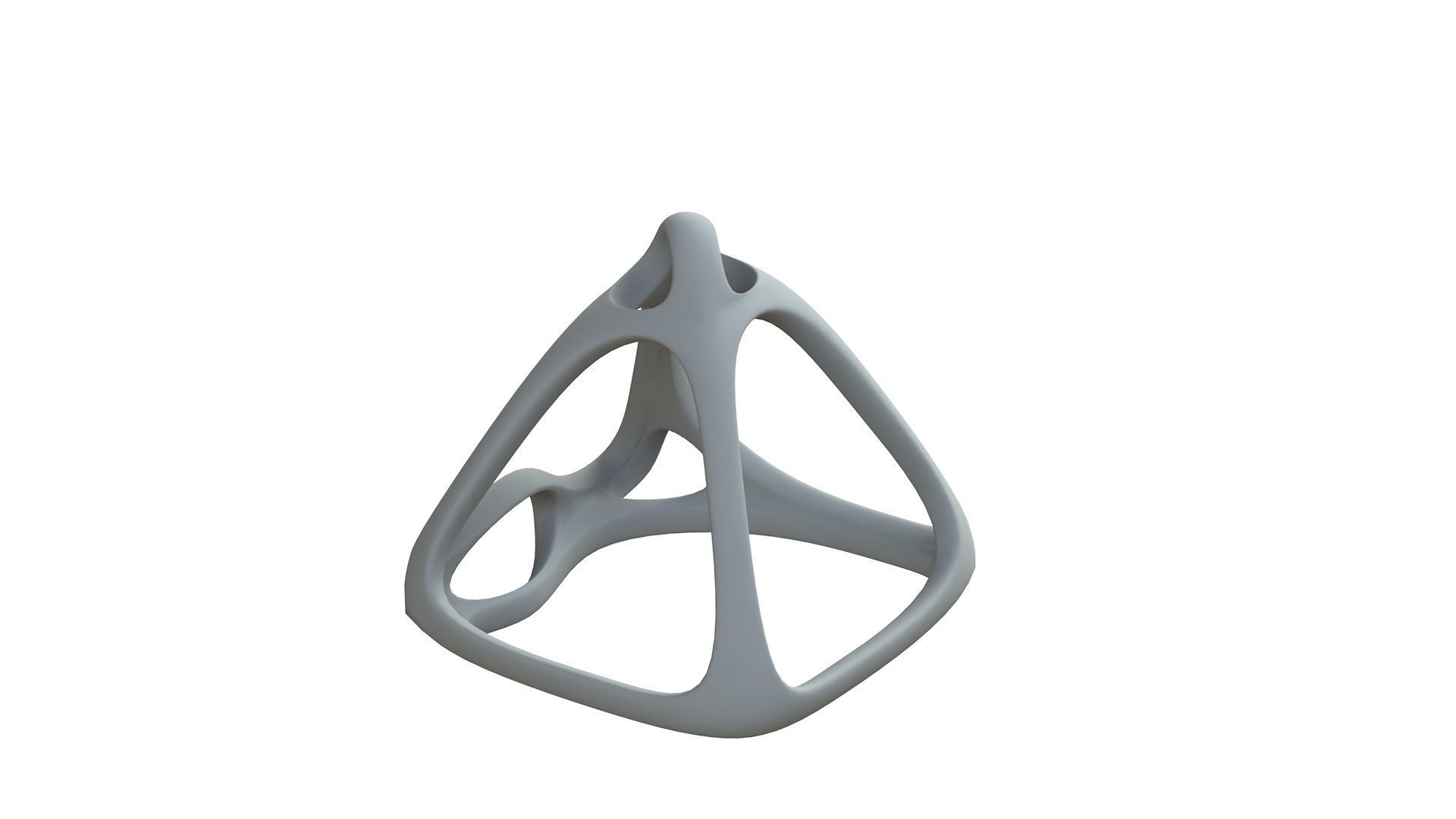 SciFi Cube Object No 57838 Low Poly Shape Low-poly 3D model_9