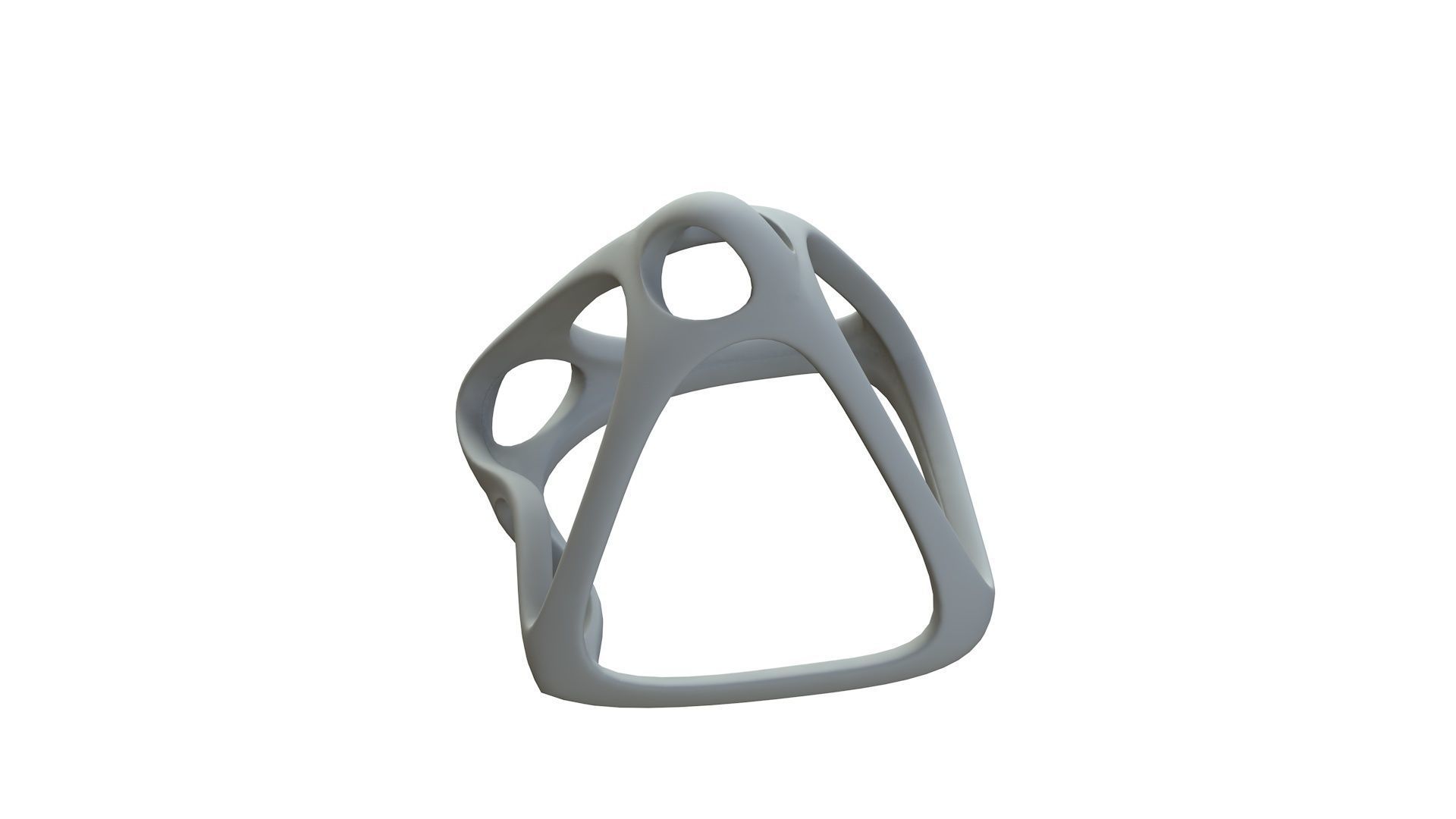 SciFi Cube Object No 57838 Low Poly Shape Low-poly 3D model_14