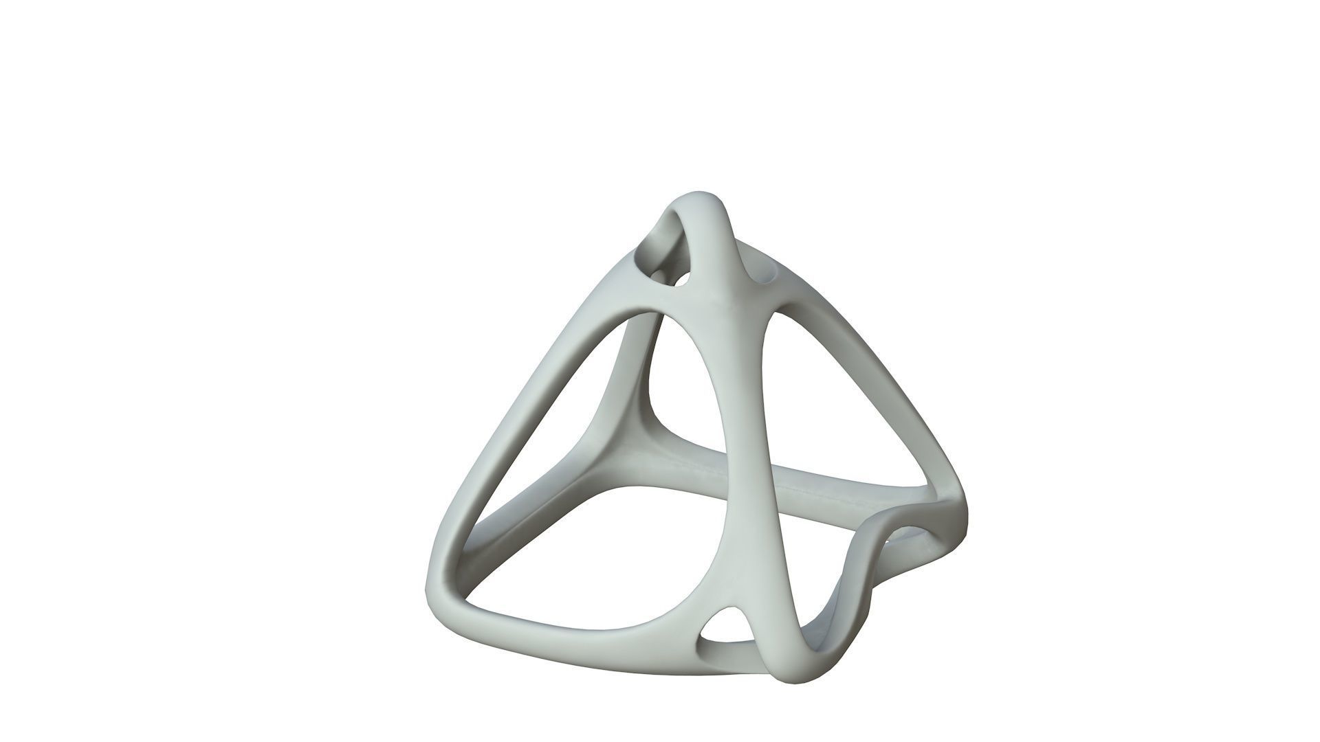 SciFi Cube Object No 57838 Low Poly Shape Low-poly 3D model_1