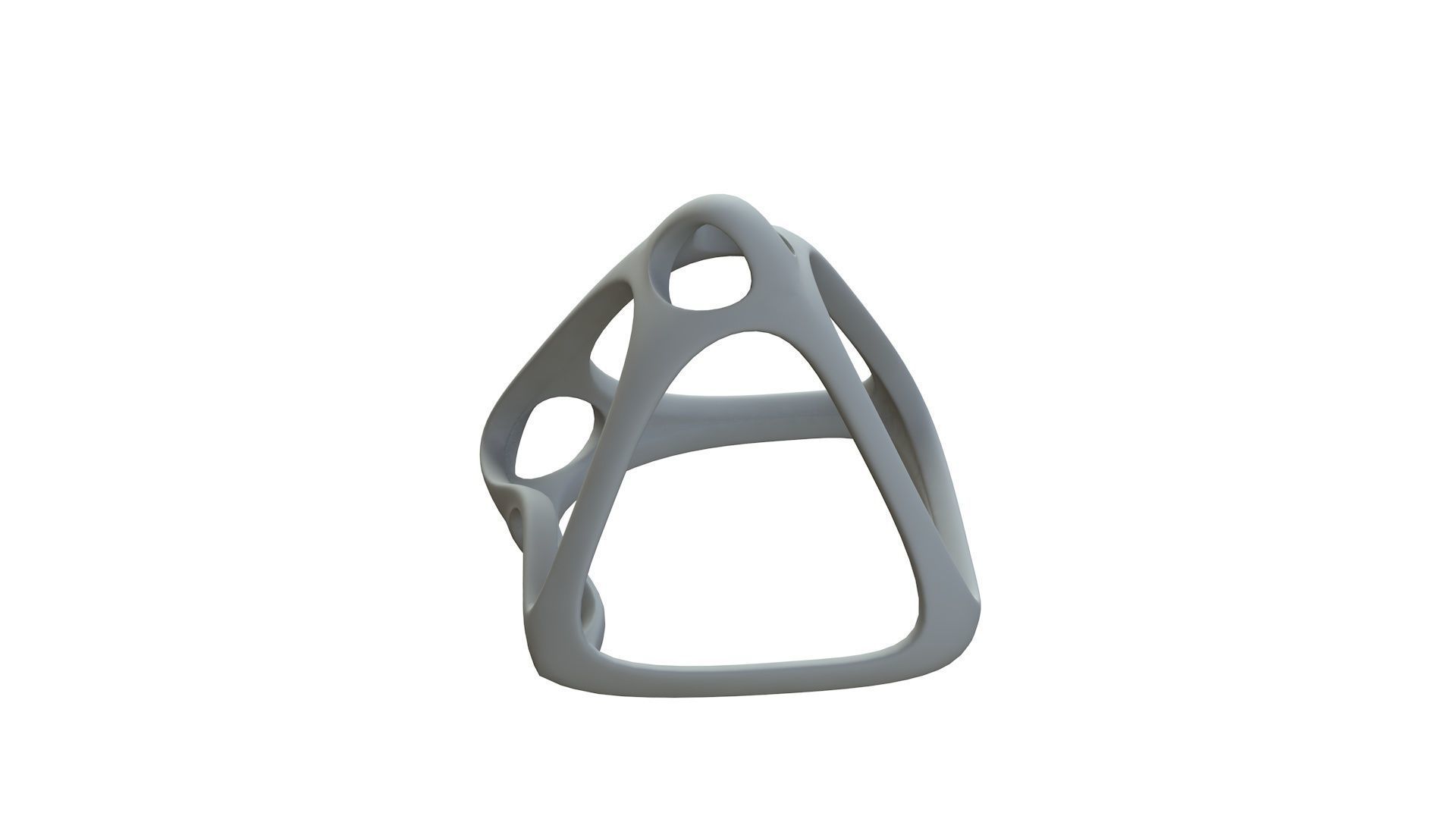 SciFi Cube Object No 57838 Low Poly Shape Low-poly 3D model_13