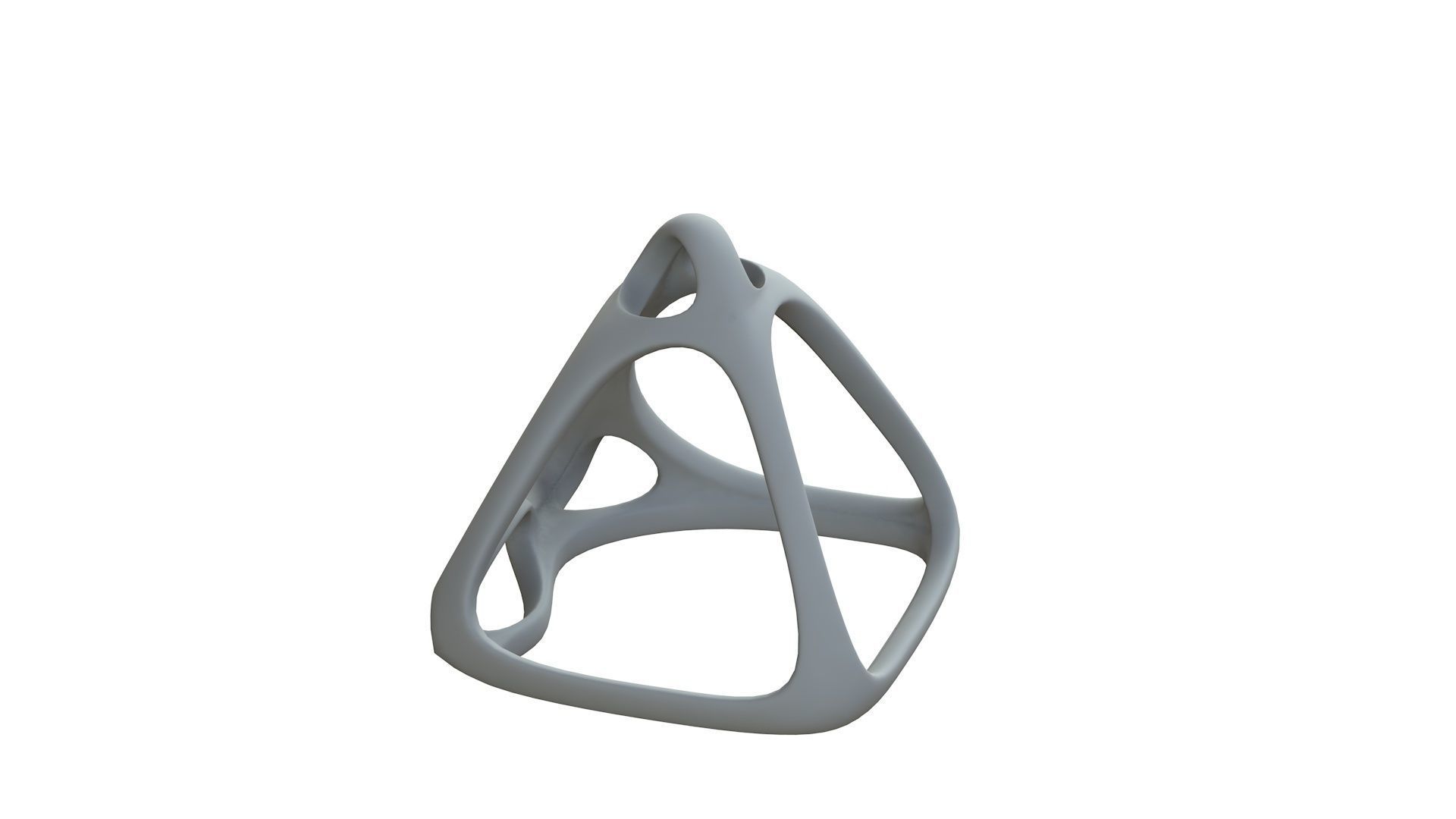 SciFi Cube Object No 57838 Low Poly Shape Low-poly 3D model_10