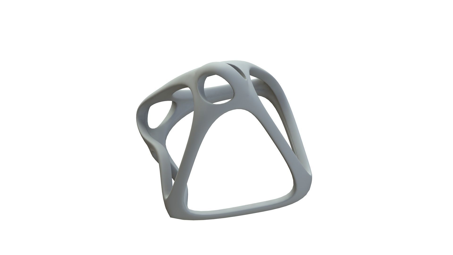 SciFi Cube Object No 57838 Low Poly Shape Low-poly 3D model_15