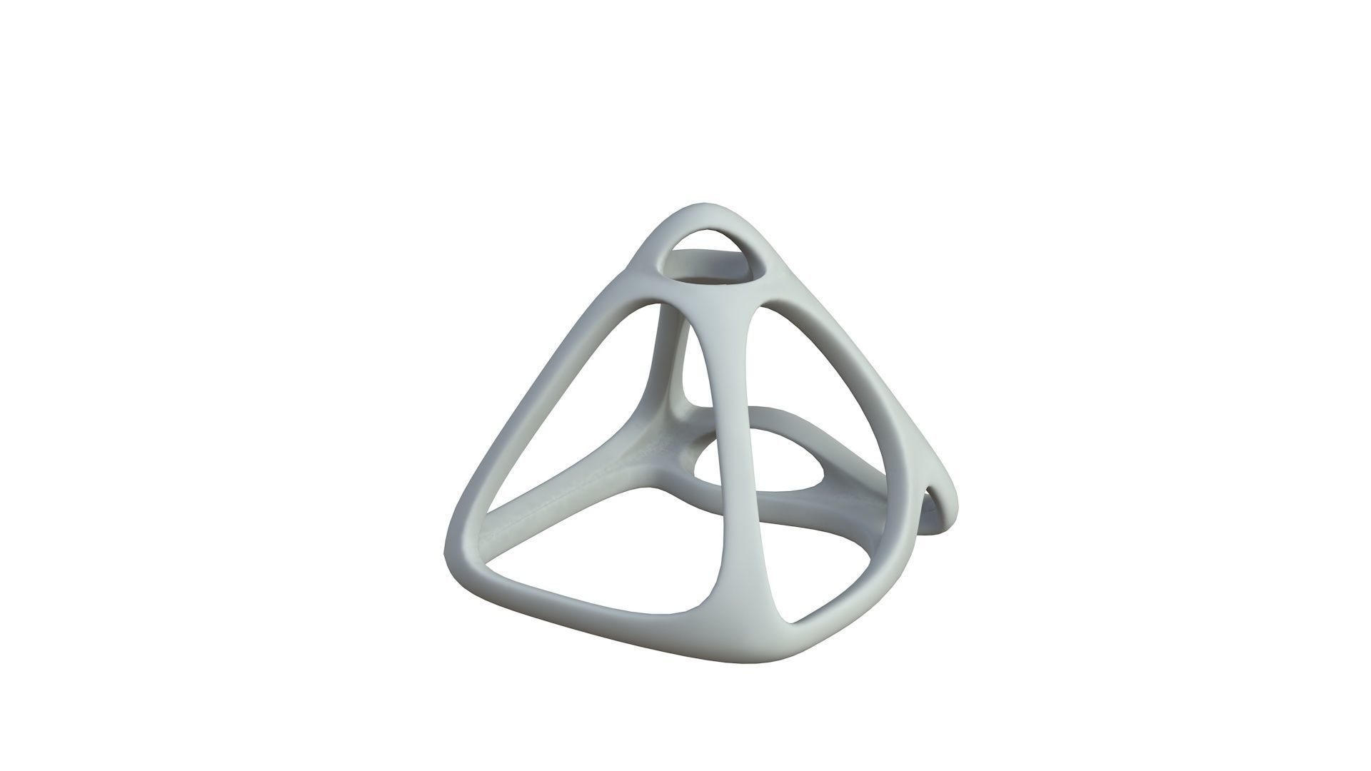 SciFi Cube Object No 57838 Low Poly Shape Low-poly 3D model_4