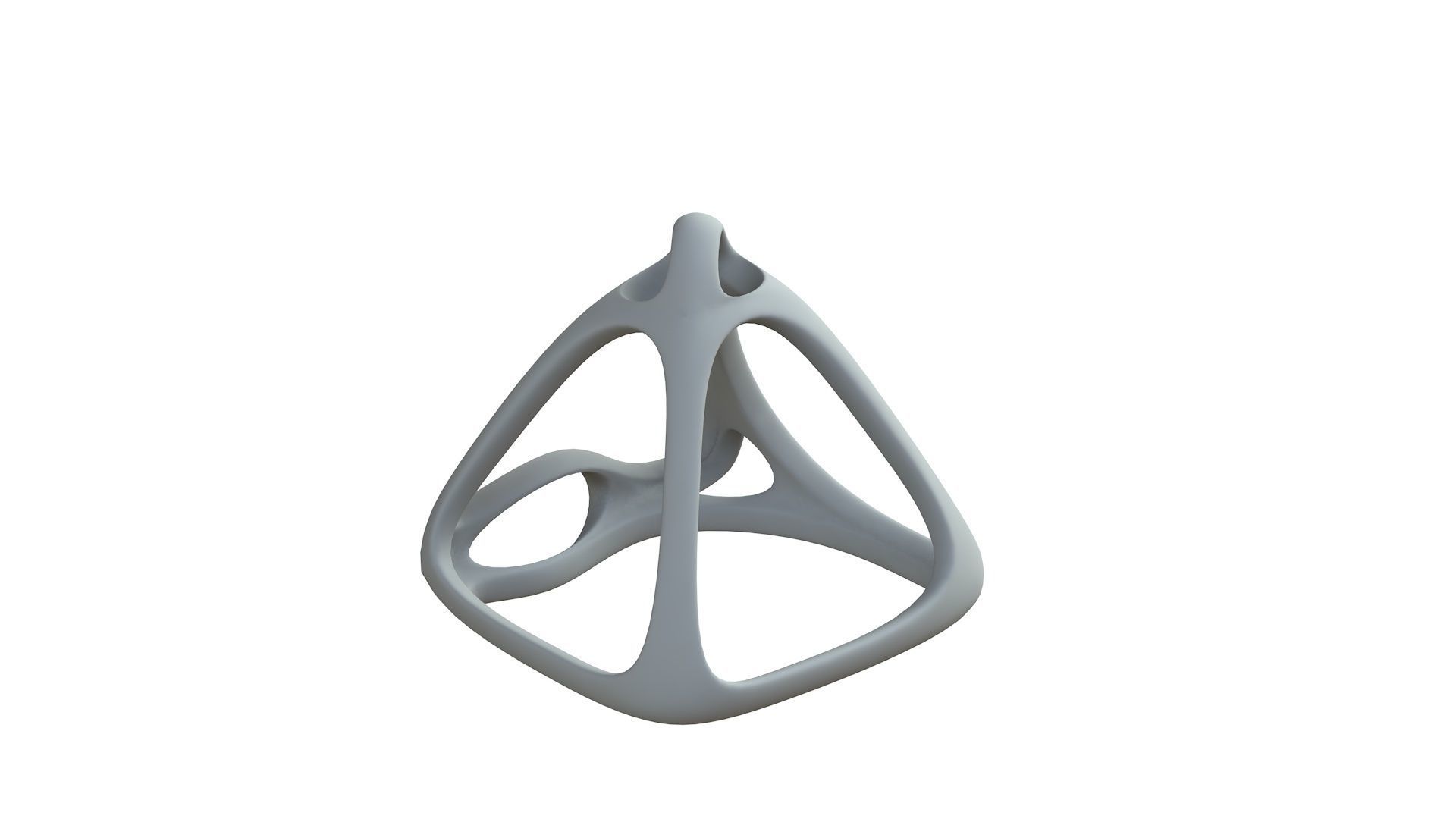 SciFi Cube Object No 57838 Low Poly Shape Low-poly 3D model_8