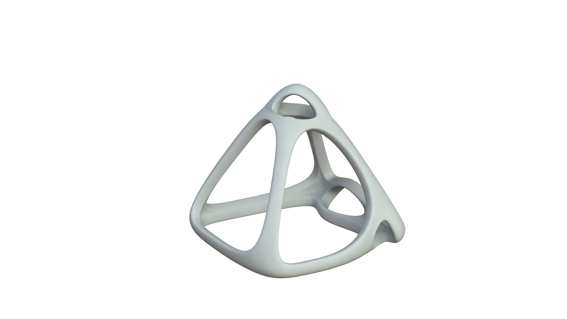 SciFi Cube Object No 57838 Low Poly Shape Low-poly 3D model_3