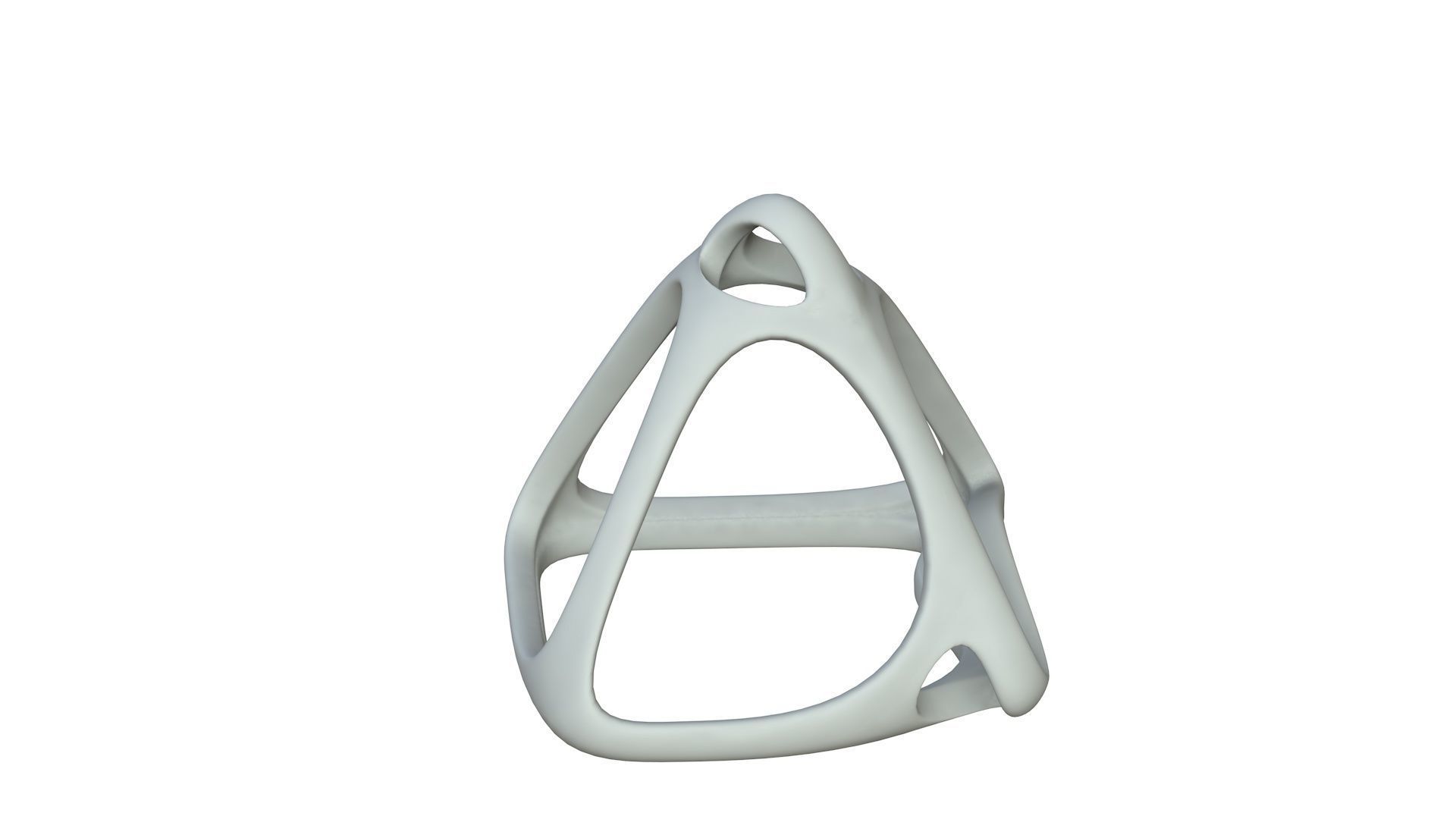 SciFi Cube Object No 57838 Low Poly Shape Low-poly 3D model_2