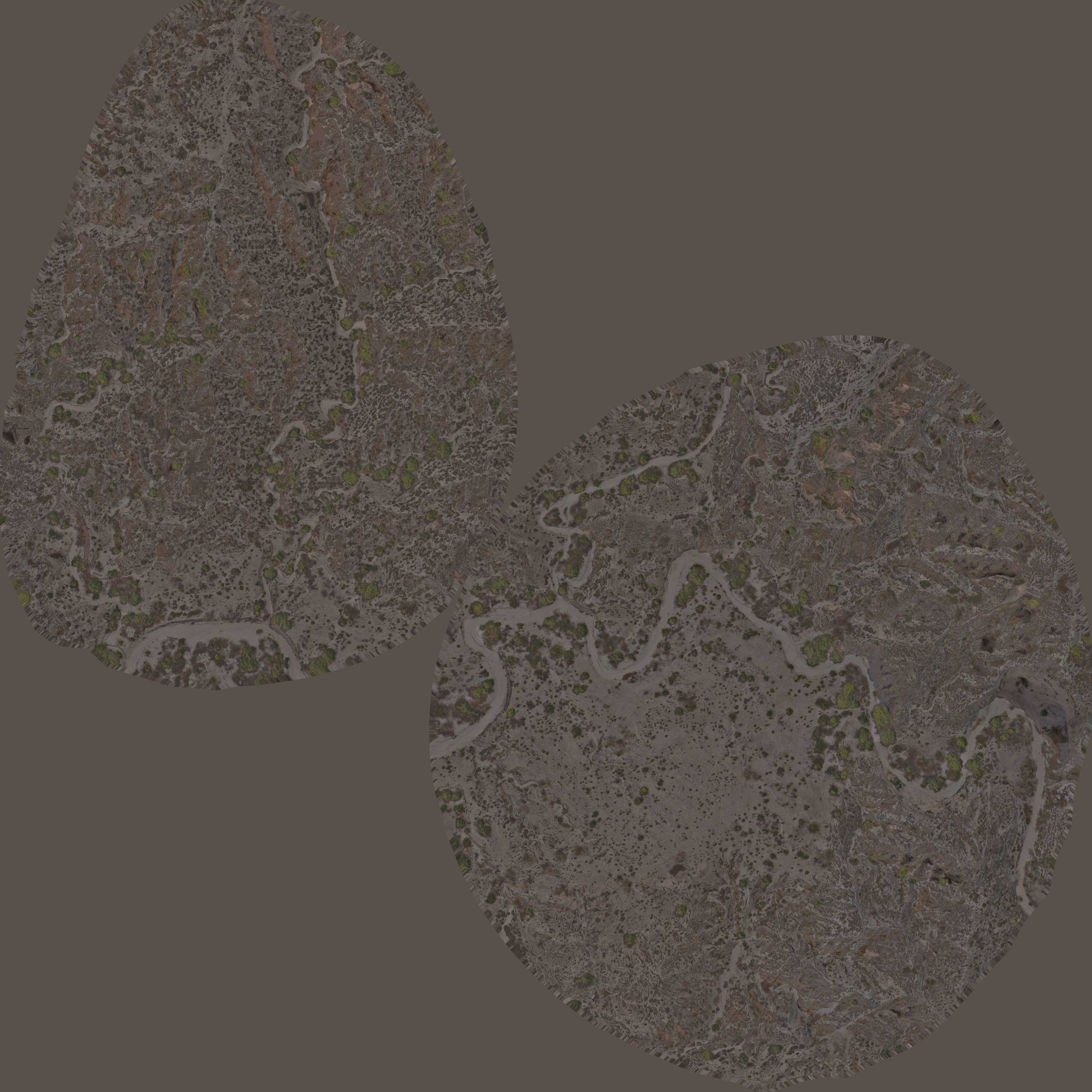 Lowpoly Rock 5 Low-poly 3D model_9