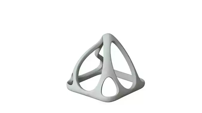 SciFi Cube Object No 57792 Low Poly Shape Low-poly 3D model SciFi Cube Object No 57792 Low Poly Shape Low-poly 3D model