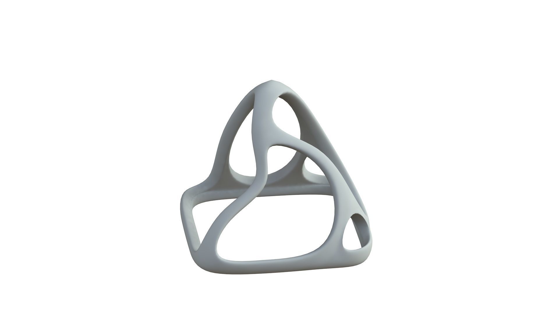 SciFi Cube Object No 57792 Low Poly Shape Low-poly 3D model_6