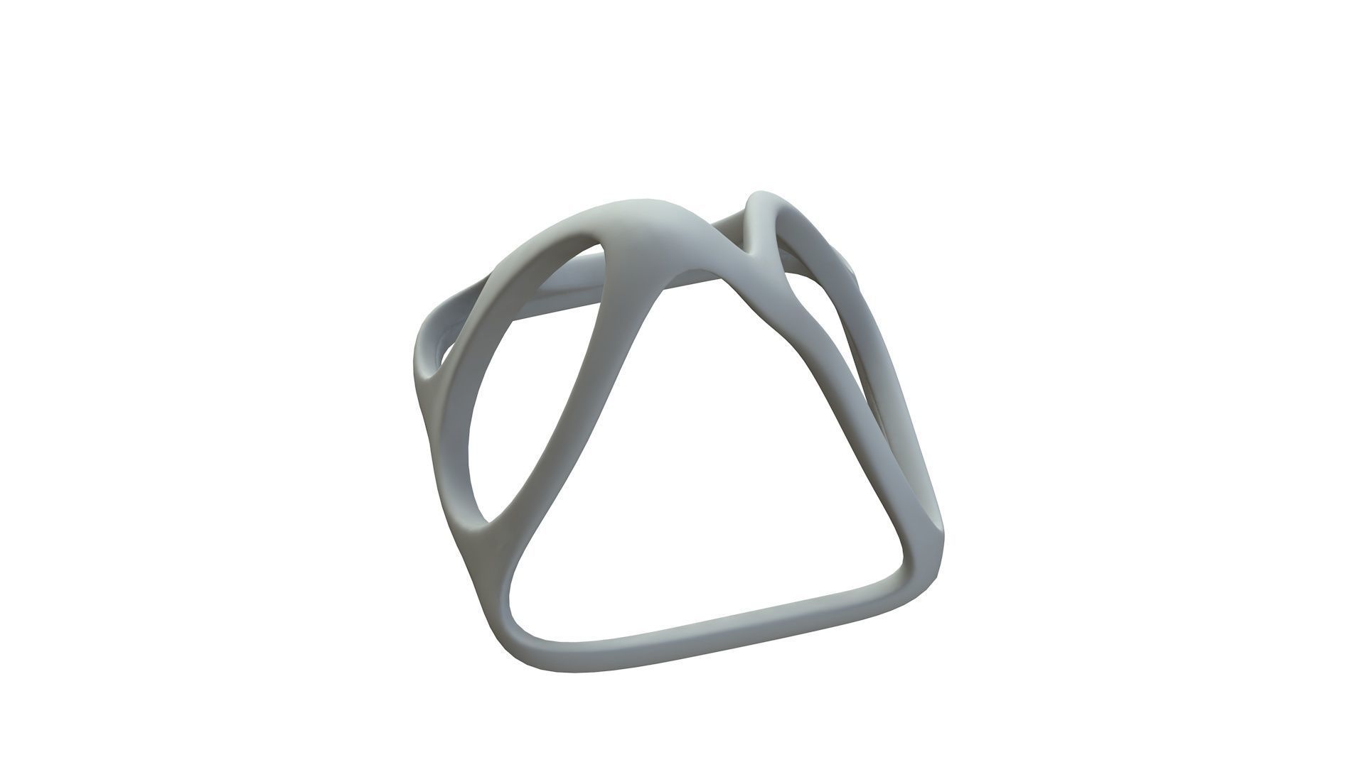 SciFi Cube Object No 57792 Low Poly Shape Low-poly 3D model_17