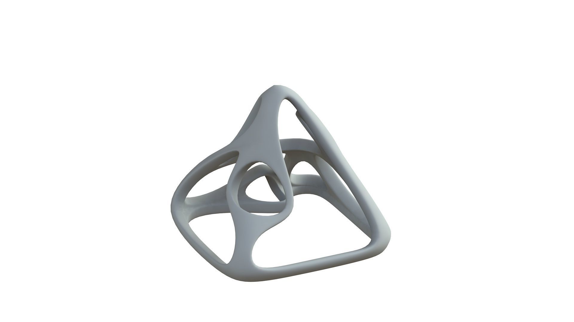 SciFi Cube Object No 57742 Low Poly Shape Low-poly 3D model_7