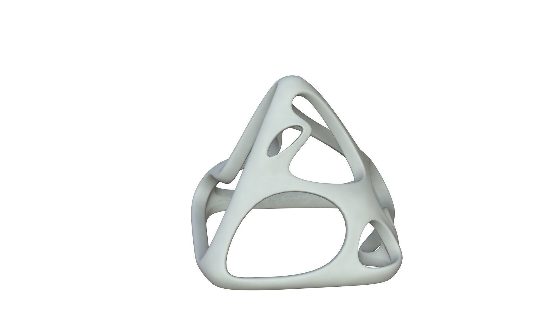 SciFi Cube Object No 57742 Low Poly Shape Low-poly 3D model_2