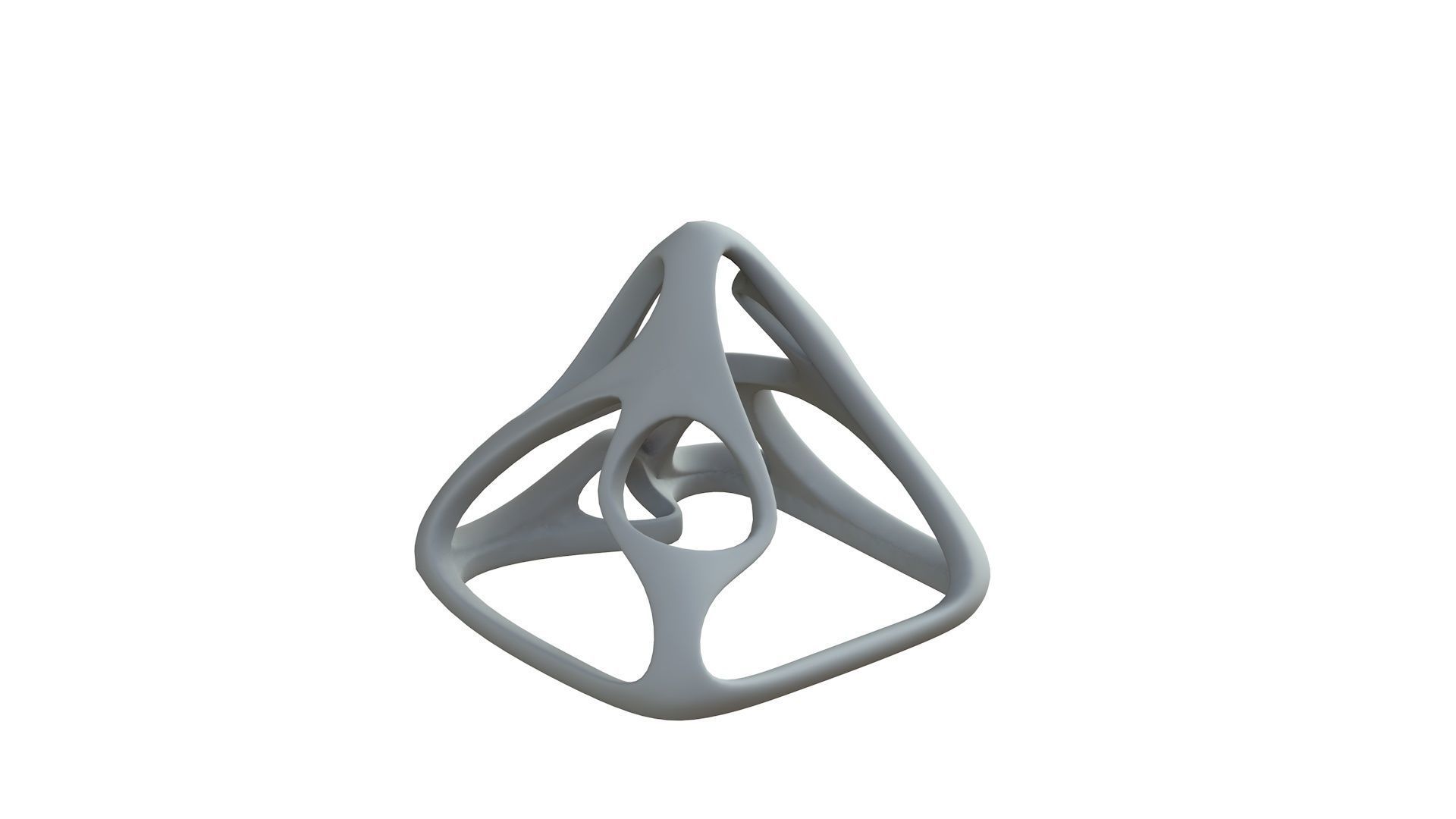 SciFi Cube Object No 57742 Low Poly Shape Low-poly 3D model_8