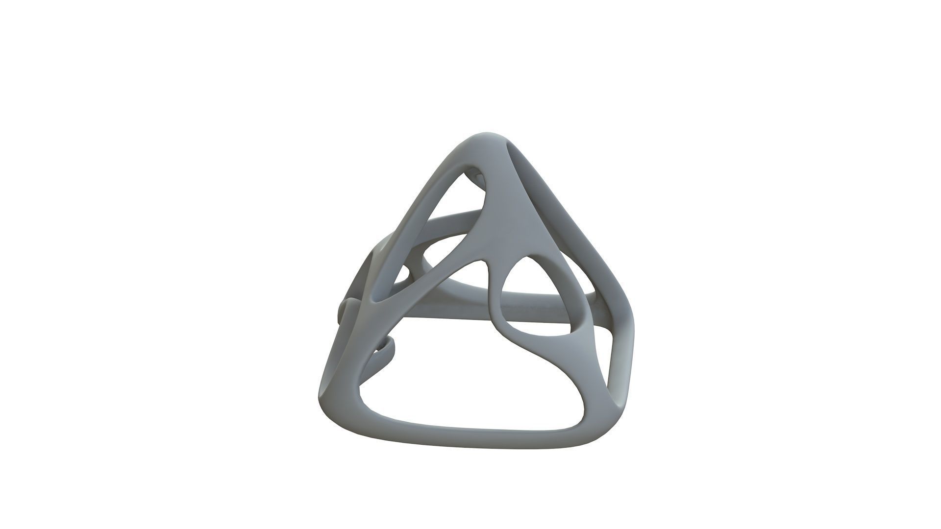 SciFi Cube Object No 57742 Low Poly Shape Low-poly 3D model_11