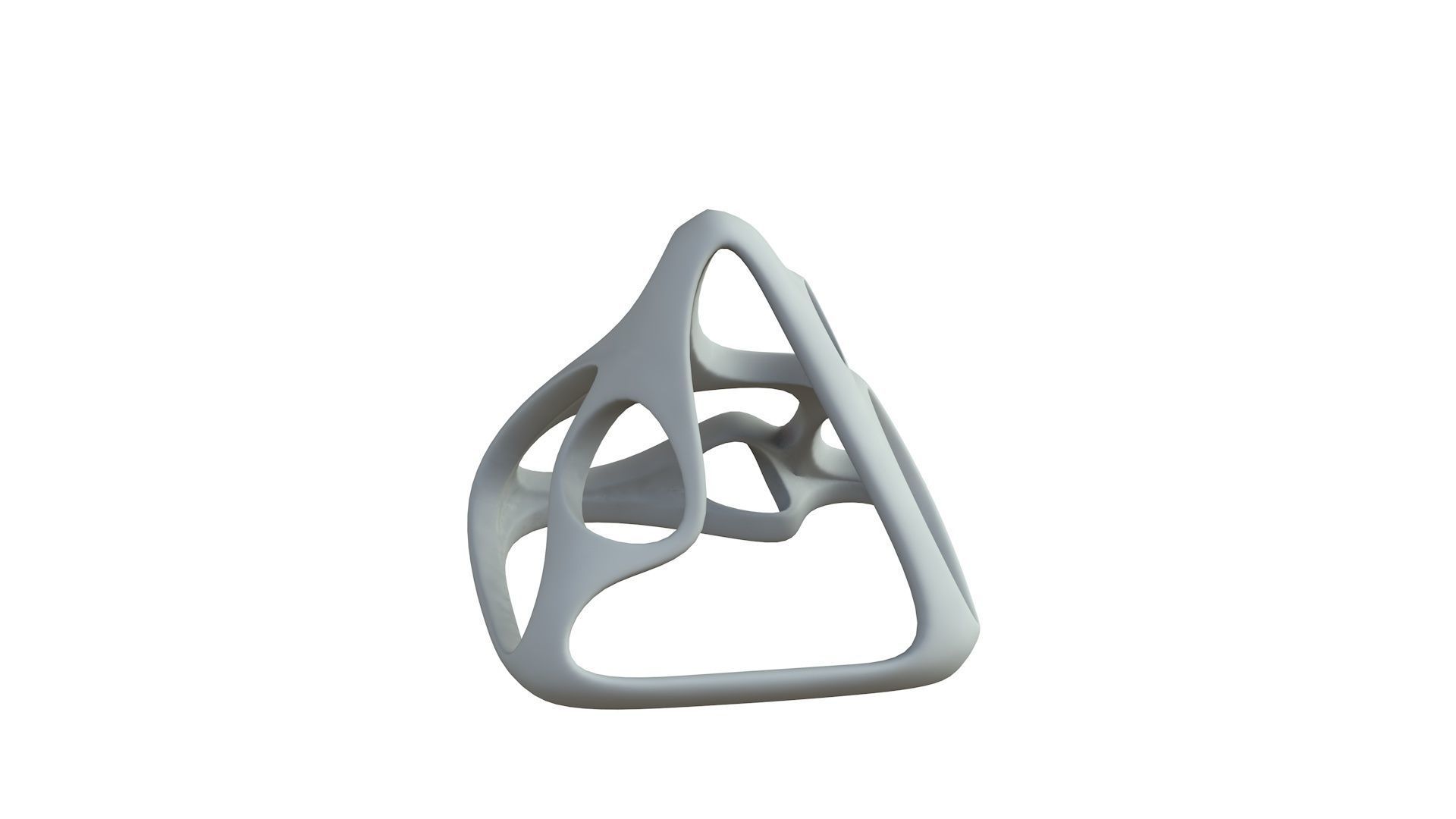 SciFi Cube Object No 57742 Low Poly Shape Low-poly 3D model_6