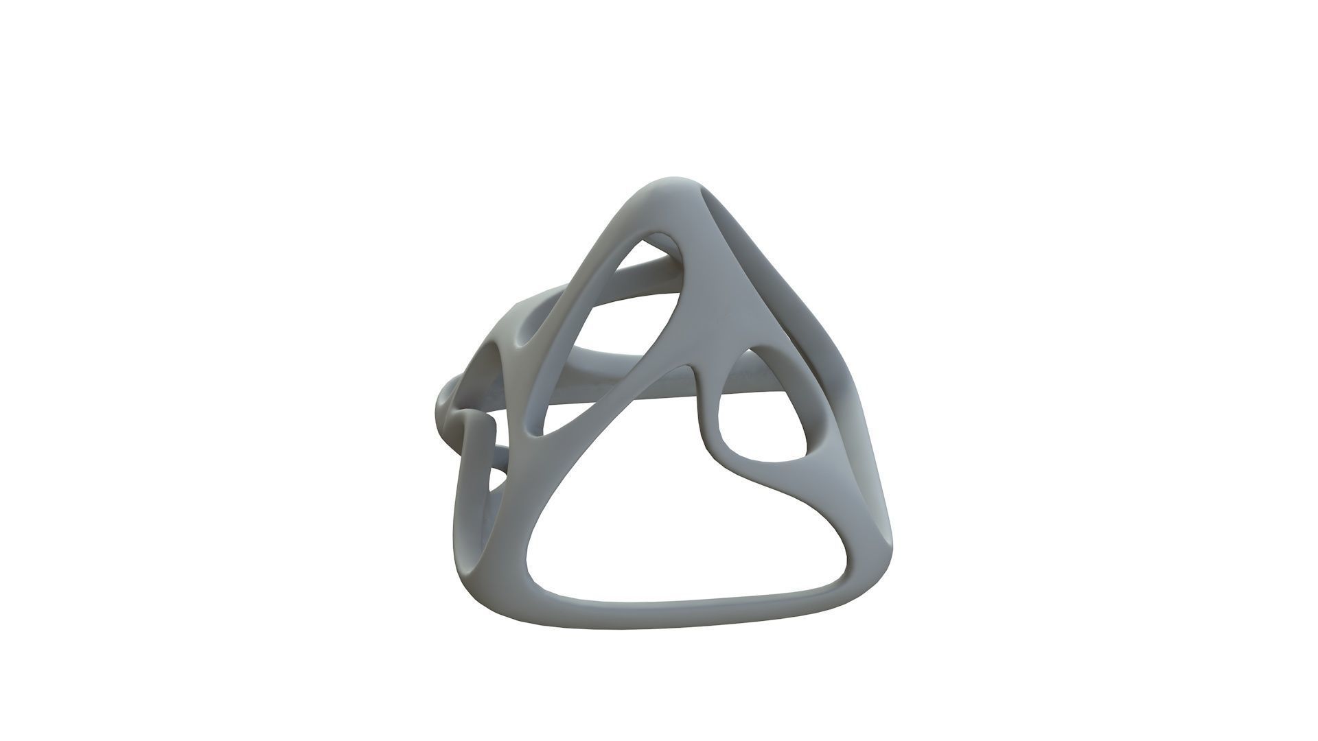 SciFi Cube Object No 57742 Low Poly Shape Low-poly 3D model_13