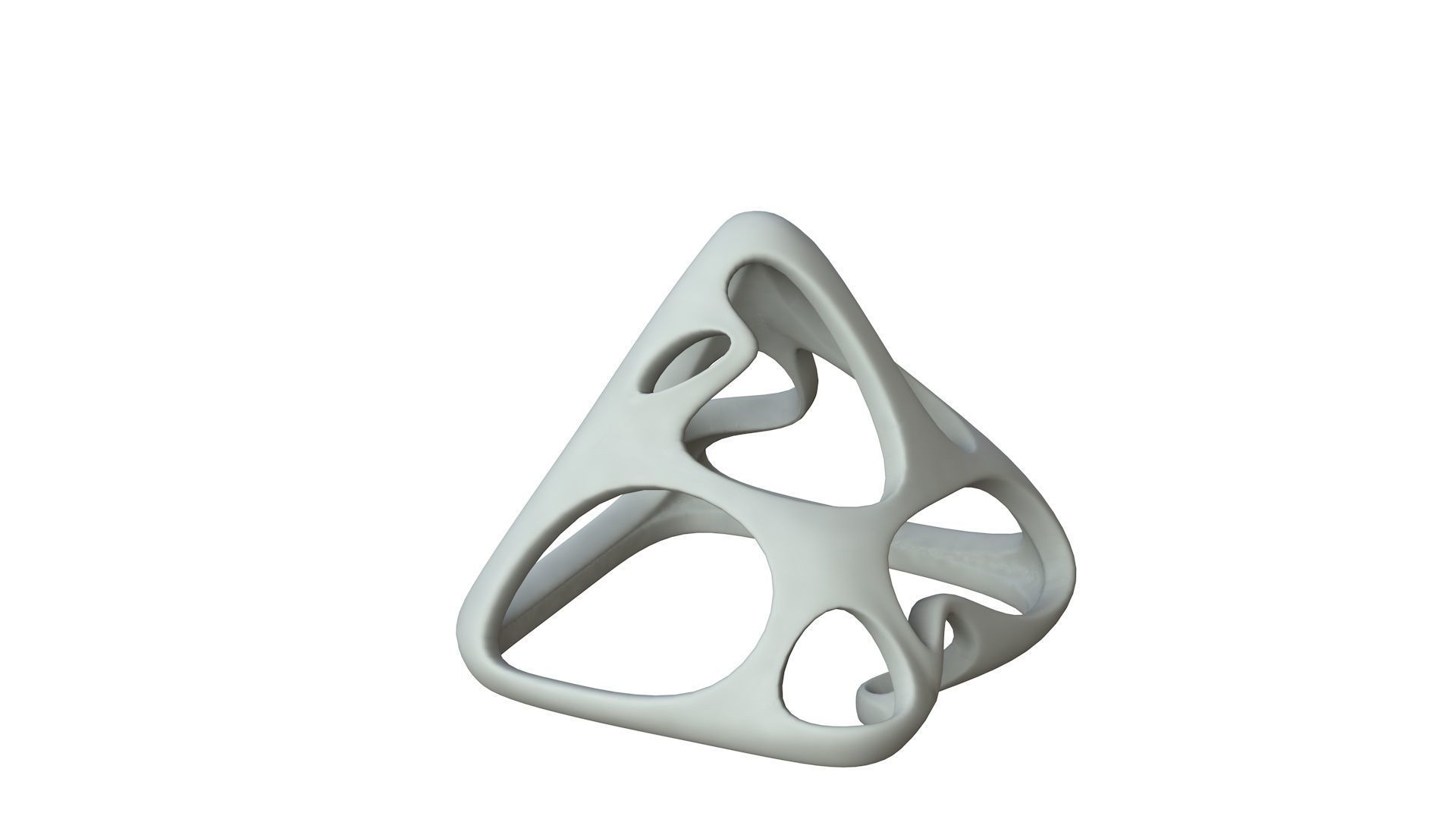 SciFi Cube Object No 57742 Low Poly Shape Low-poly 3D model_1