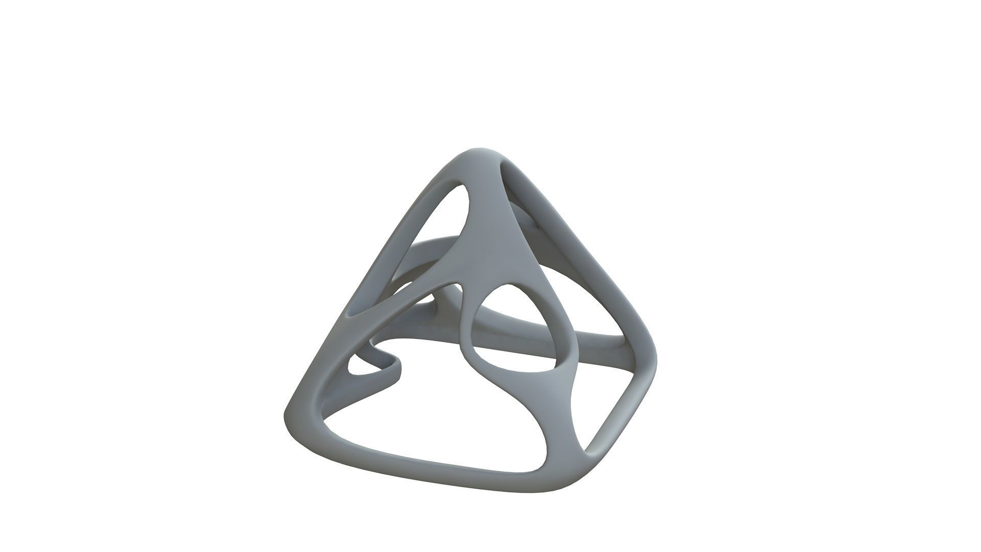 SciFi Cube Object No 57742 Low Poly Shape Low-poly 3D model_10