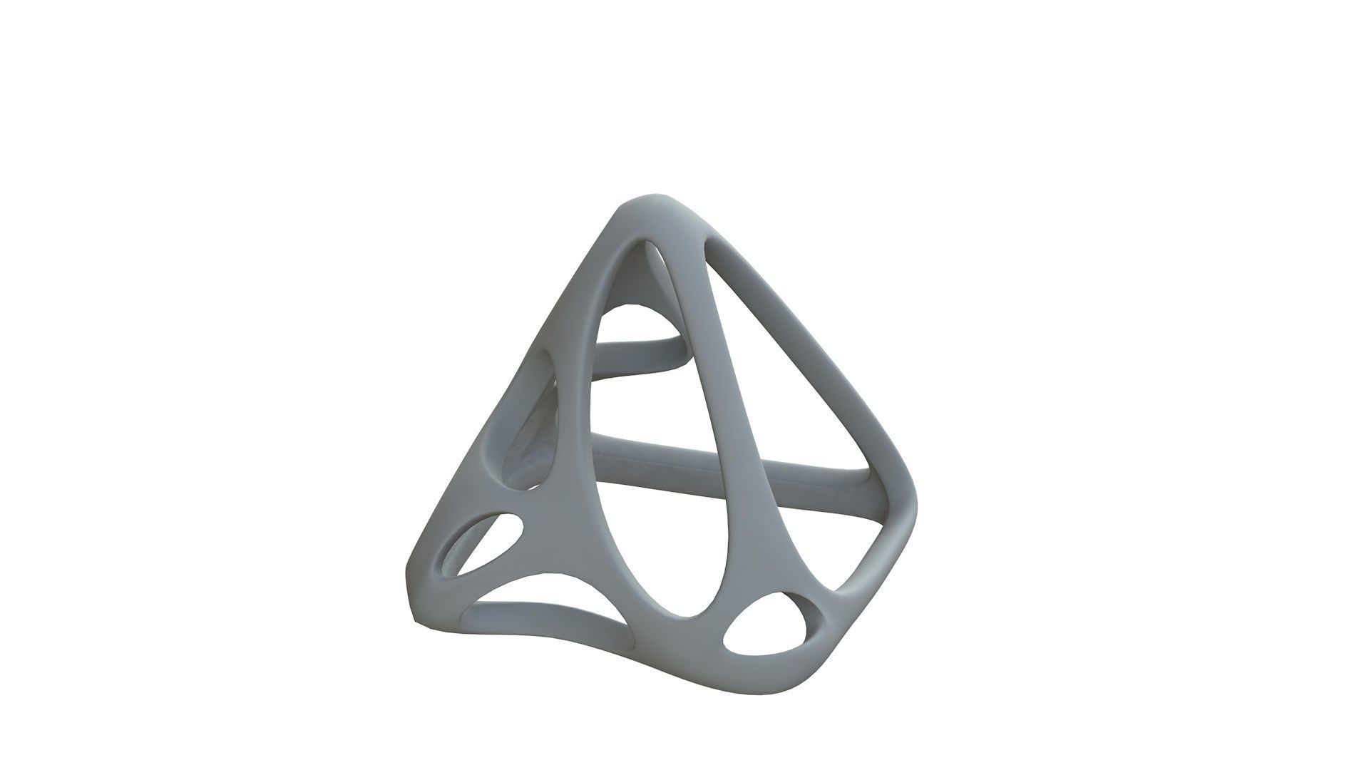 SciFi Cube Object No 57721 Low Poly Shape Low-poly 3D model_10