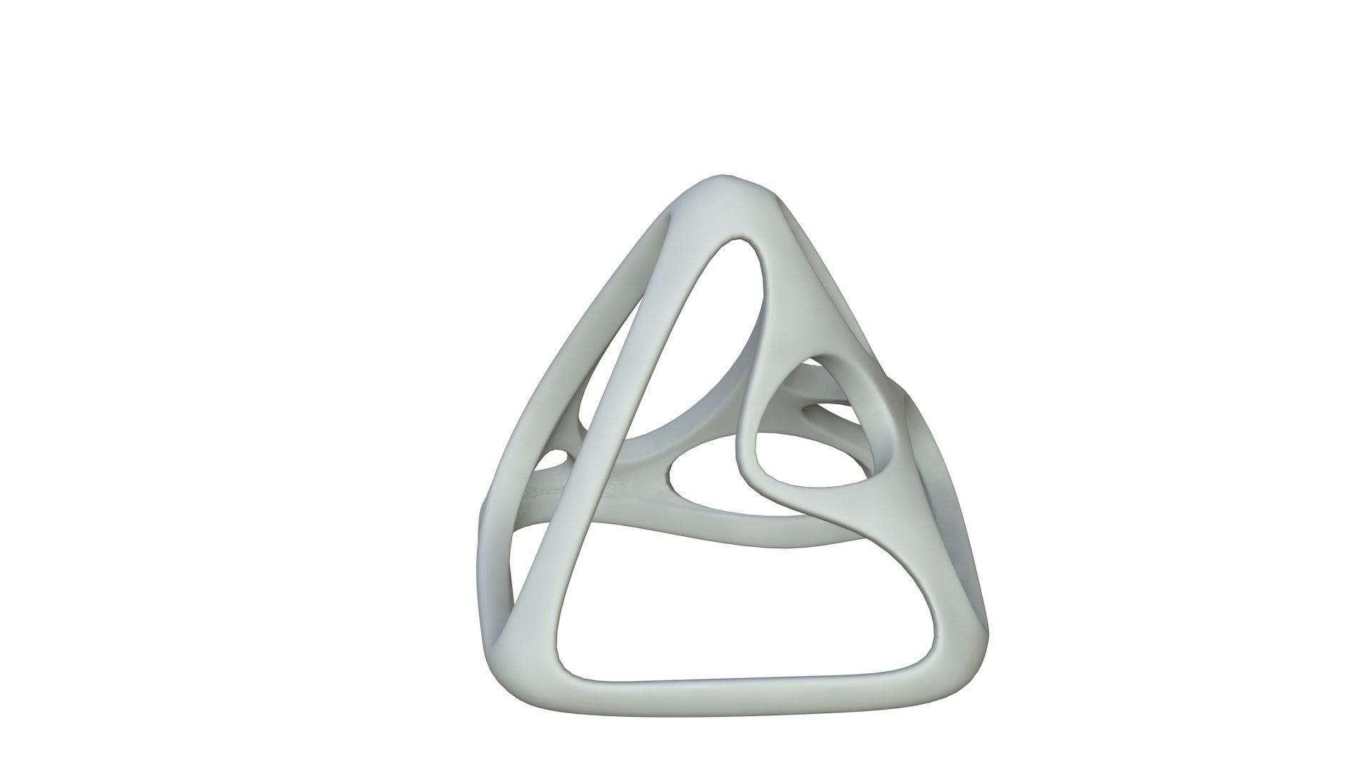 SciFi Cube Object No 57721 Low Poly Shape Low-poly 3D model_2