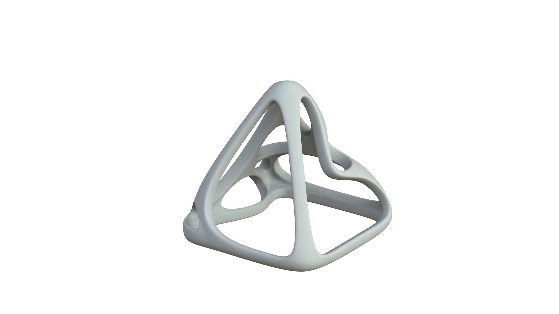 SciFi Cube Object No 57721 Low Poly Shape Low-poly 3D model_4