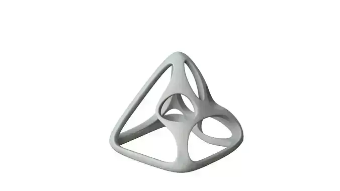 SciFi Cube Object No 57721 Low Poly Shape Low-poly 3D model SciFi Cube Object No 57721 Low Poly Shape Low-poly 3D model