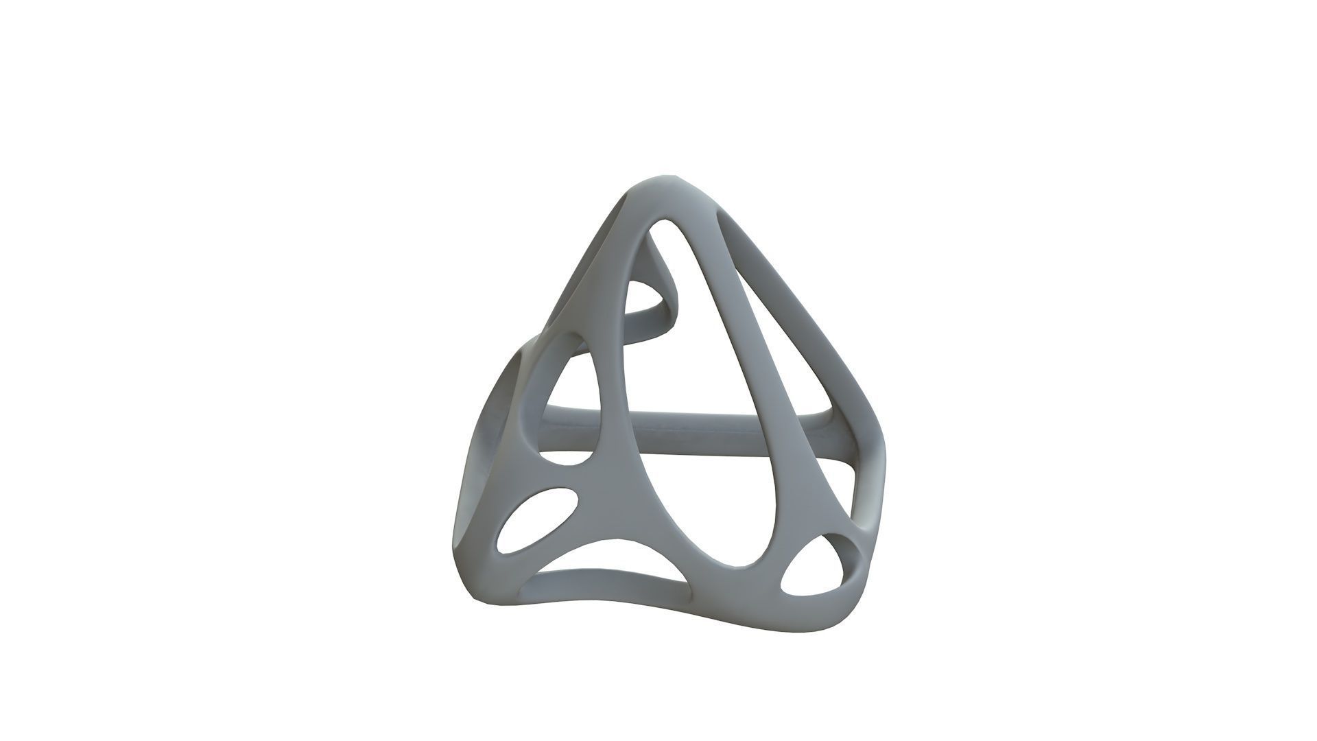 SciFi Cube Object No 57721 Low Poly Shape Low-poly 3D model_11