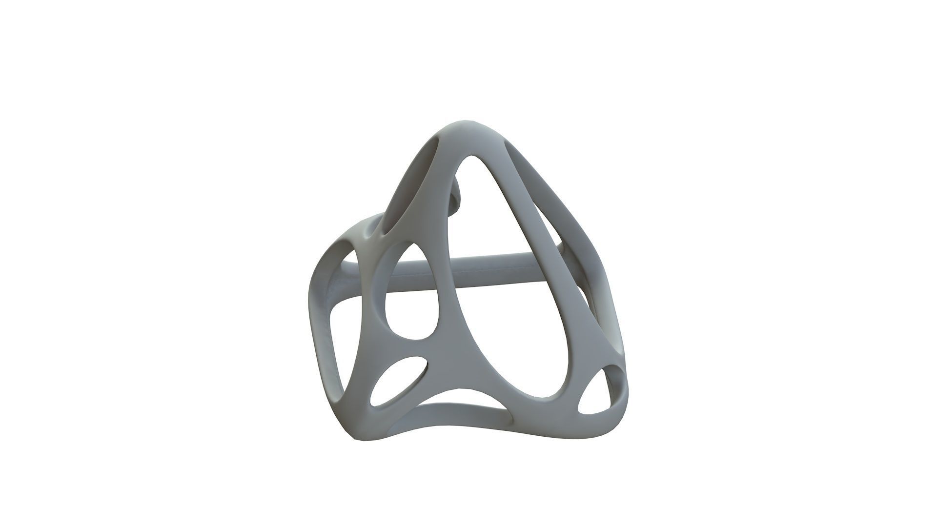 SciFi Cube Object No 57721 Low Poly Shape Low-poly 3D model_13