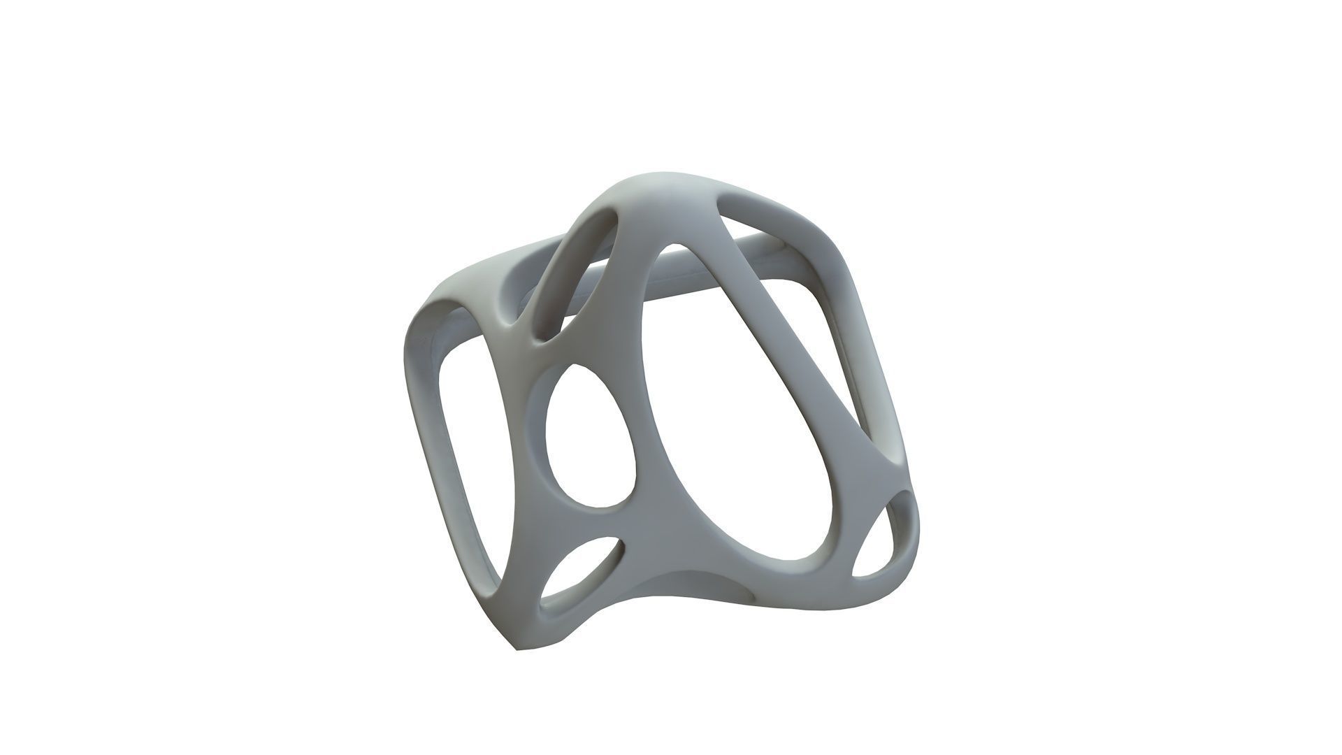 SciFi Cube Object No 57721 Low Poly Shape Low-poly 3D model_15