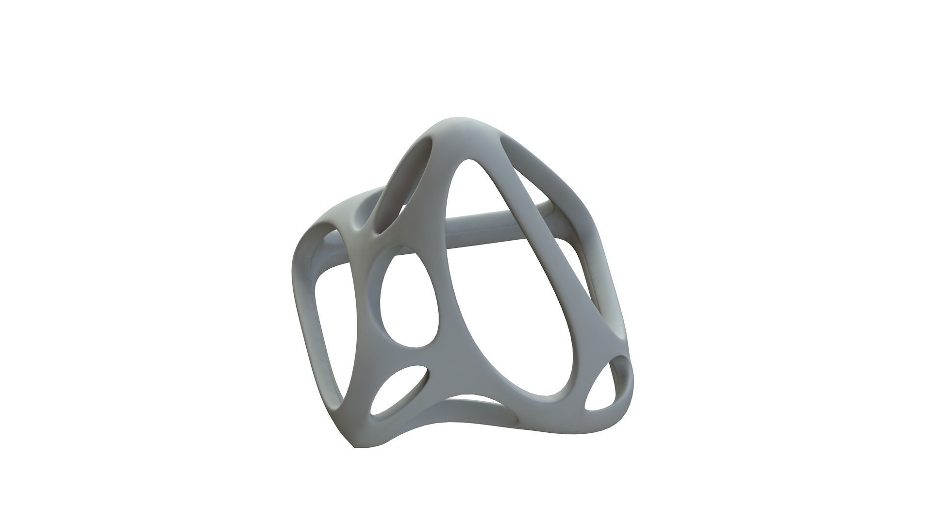 SciFi Cube Object No 57721 Low Poly Shape Low-poly 3D model_14