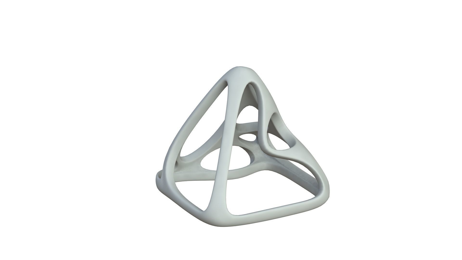 SciFi Cube Object No 57721 Low Poly Shape Low-poly 3D model_3