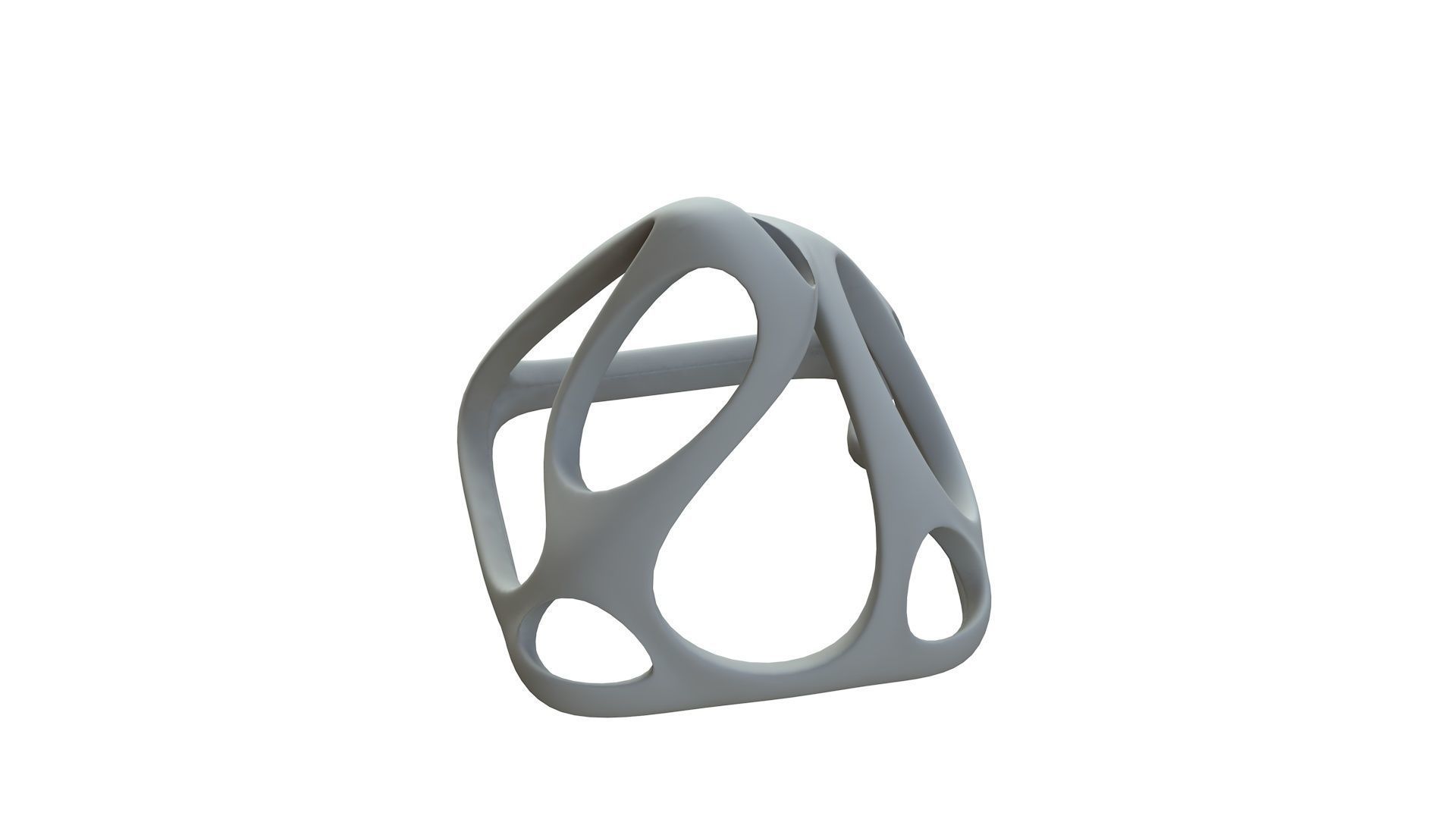 SciFi Cube Object No 57571 Low Poly Shape Low-poly 3D model_14