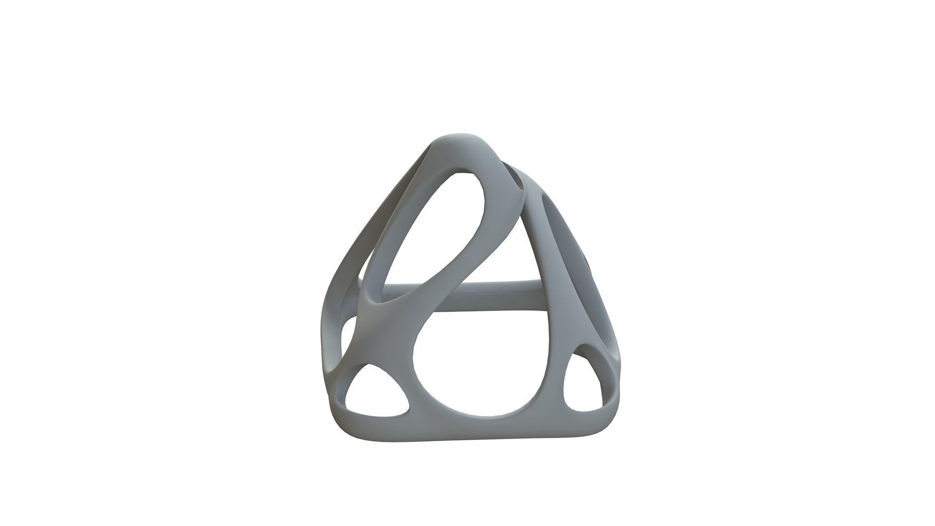 SciFi Cube Object No 57571 Low Poly Shape Low-poly 3D model_12