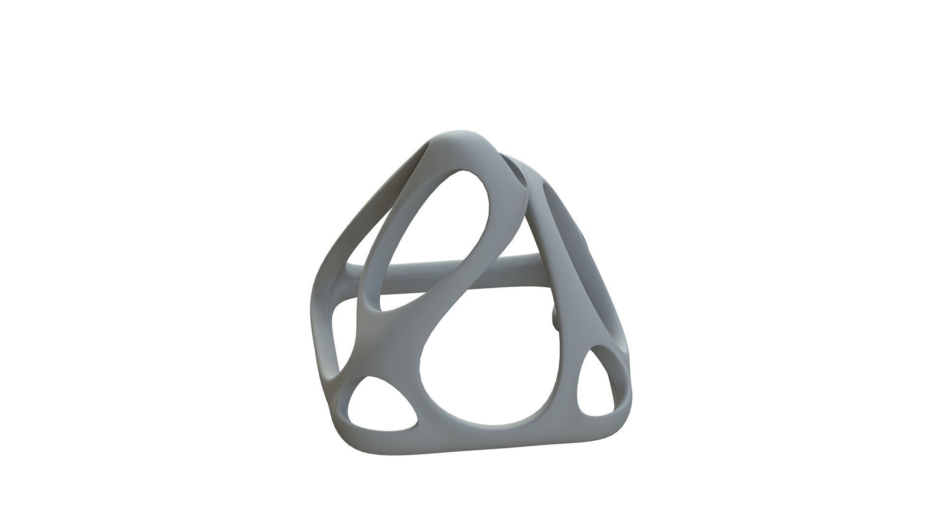 SciFi Cube Object No 57571 Low Poly Shape Low-poly 3D model_13