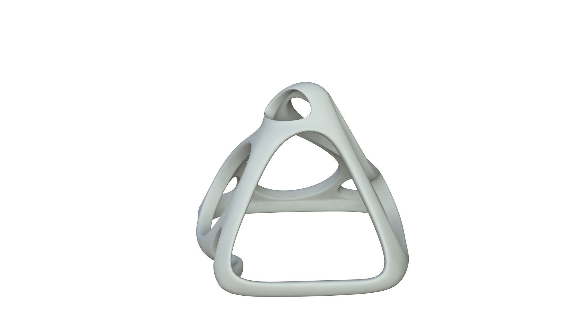 SciFi Cube Object No 57571 Low Poly Shape Low-poly 3D model_2