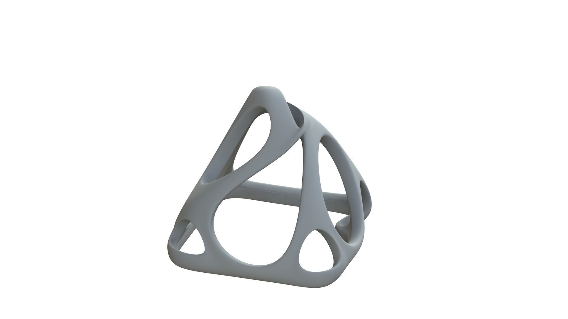 SciFi Cube Object No 57571 Low Poly Shape Low-poly 3D model_10