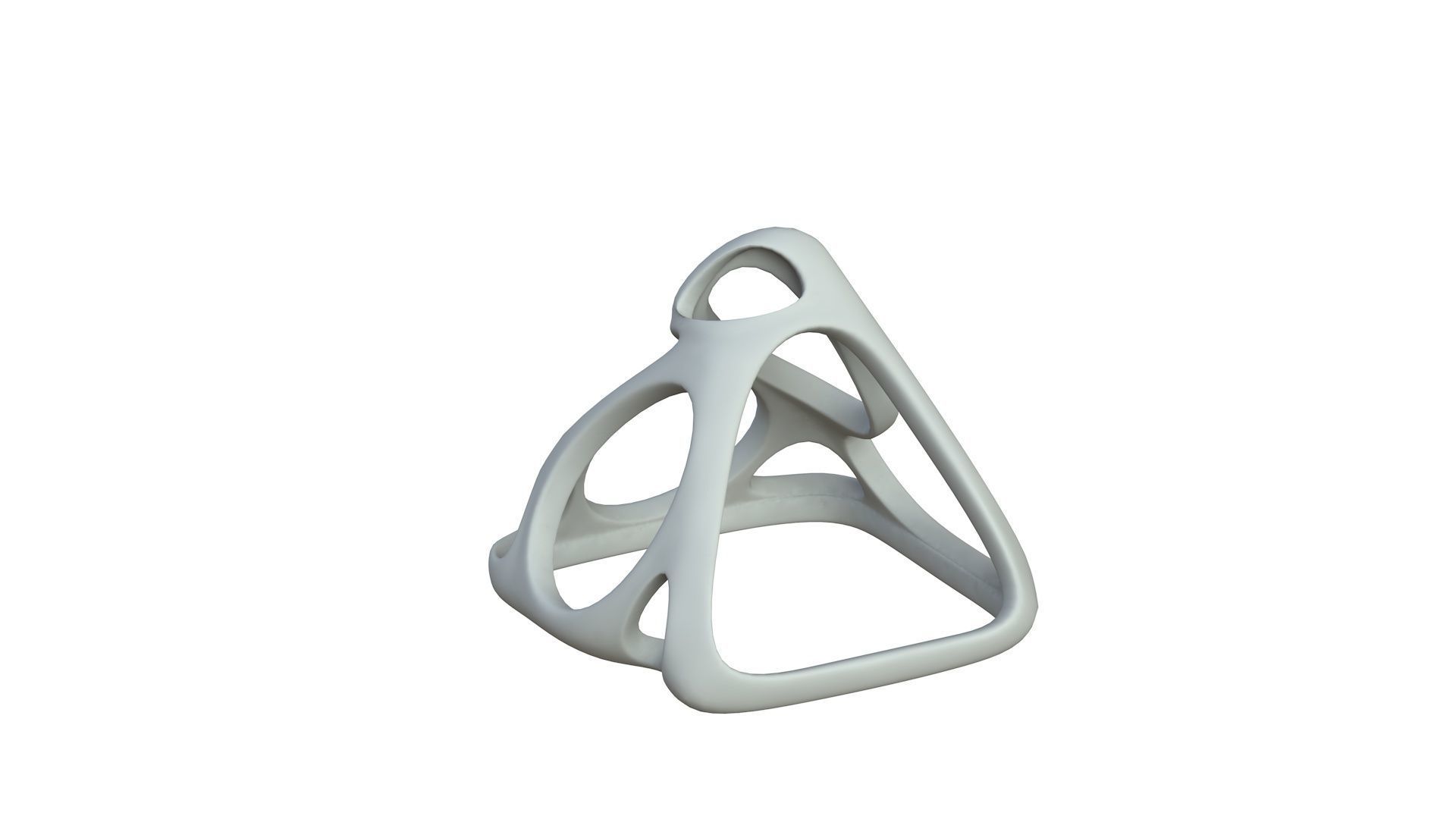 SciFi Cube Object No 57571 Low Poly Shape Low-poly 3D model_3