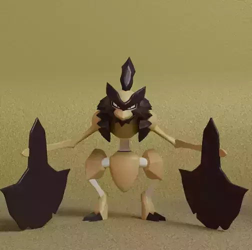 Pokemon - Kleavor with 2 poses