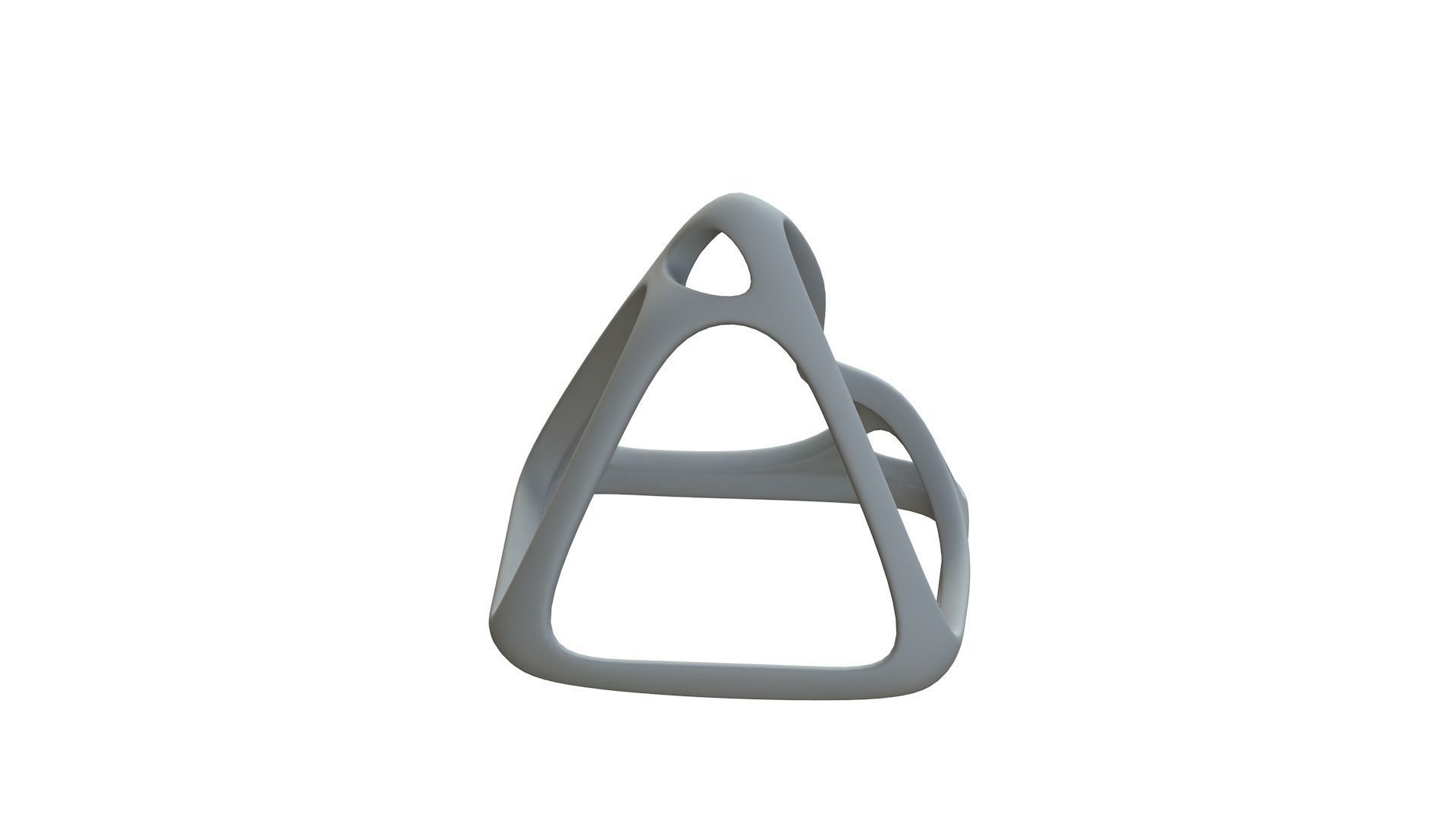 SciFi Cube Object No 57541 Low Poly Shape Low-poly 3D model_11