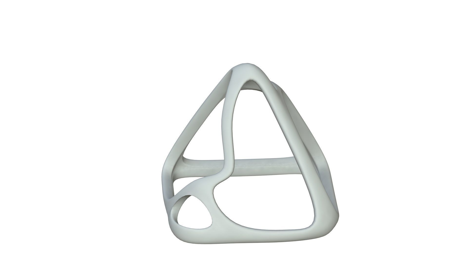 SciFi Cube Object No 57541 Low Poly Shape Low-poly 3D model_2