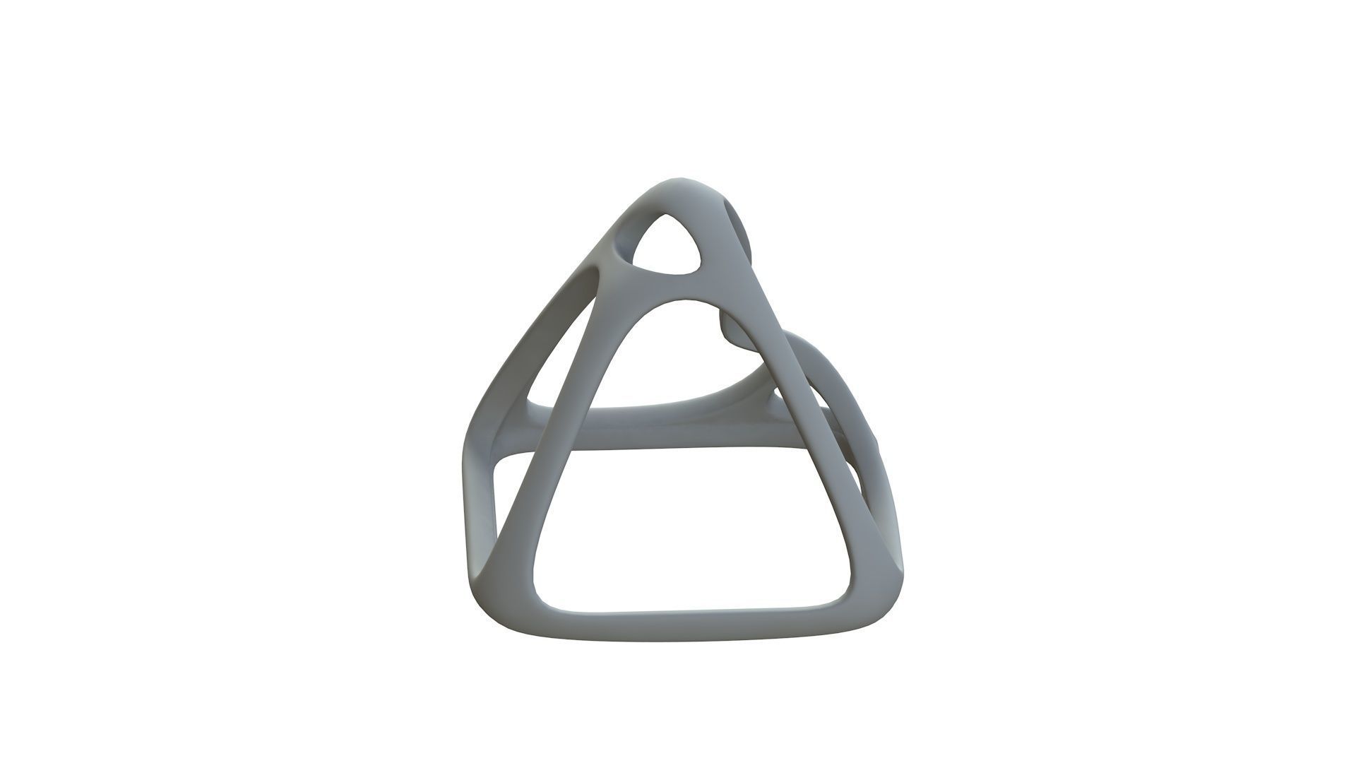 SciFi Cube Object No 57541 Low Poly Shape Low-poly 3D model_12