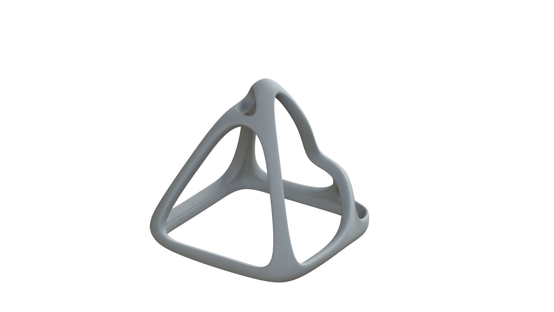 SciFi Cube Object No 57541 Low Poly Shape Low-poly 3D model_9